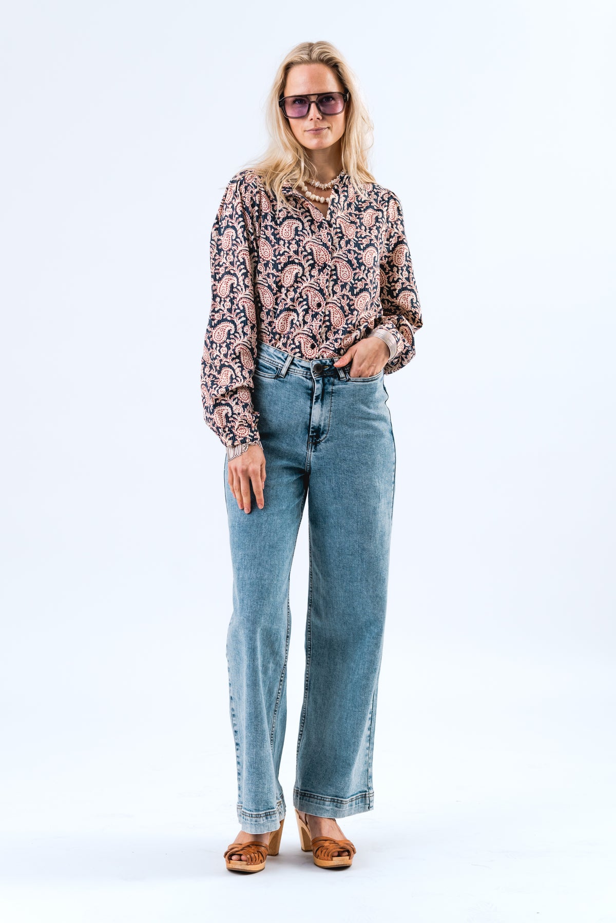 Lollys Laundry RiverLL Skjorte Shirt Grafisk print