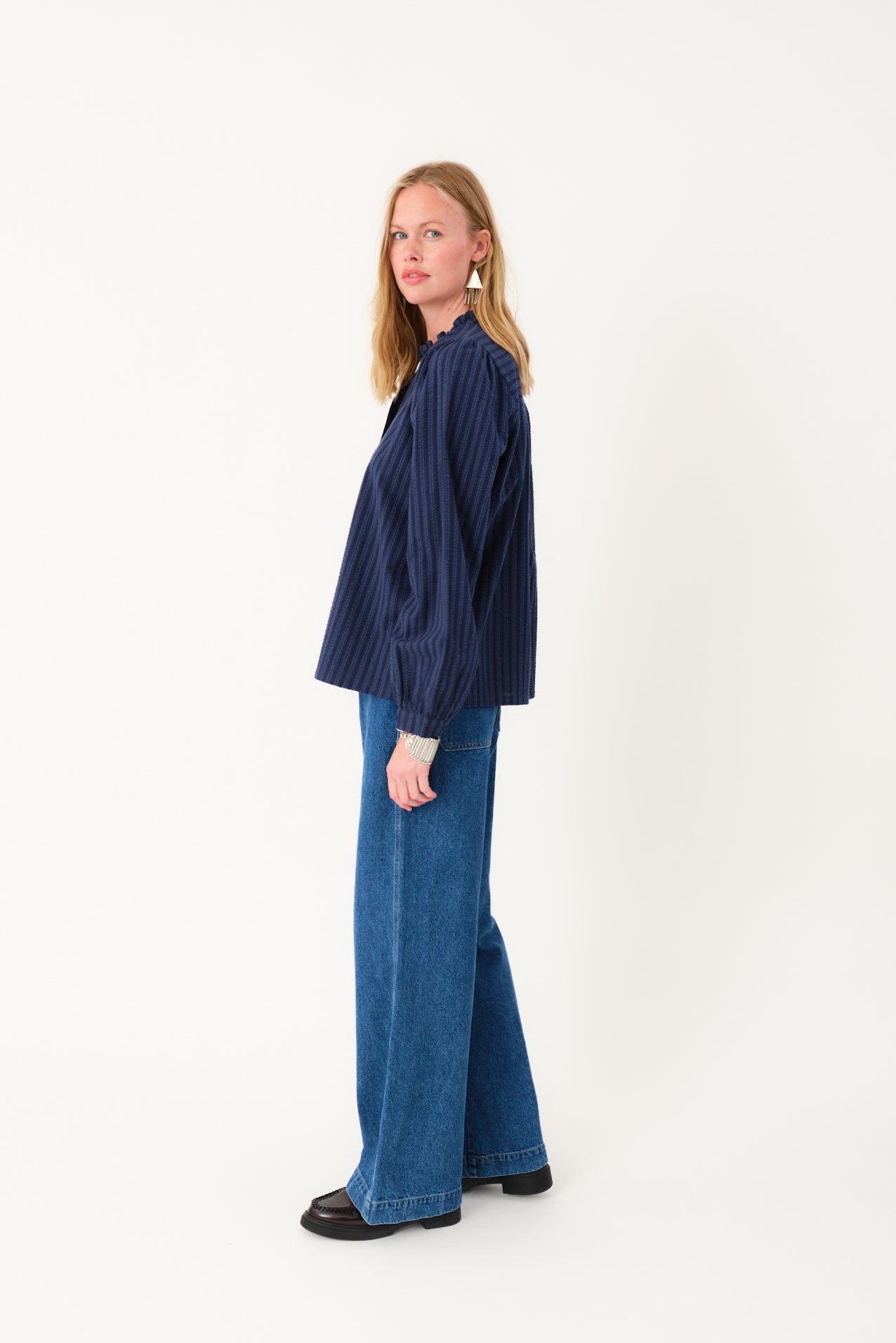 Lollys Laundry RiverLL Skjorte Shirt 80 Stripe