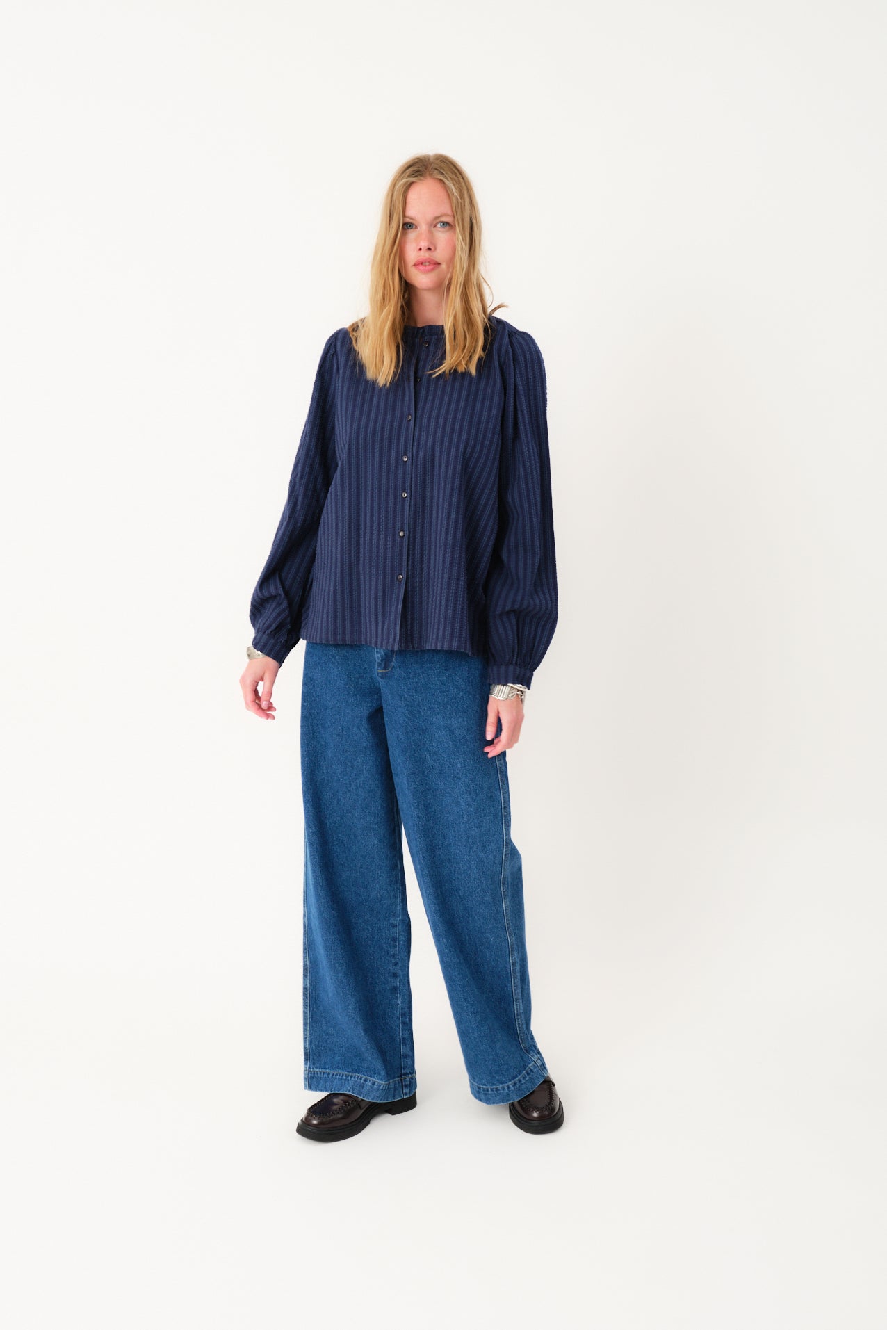 Lollys Laundry RiverLL Skjorte Shirt 80 Stripe