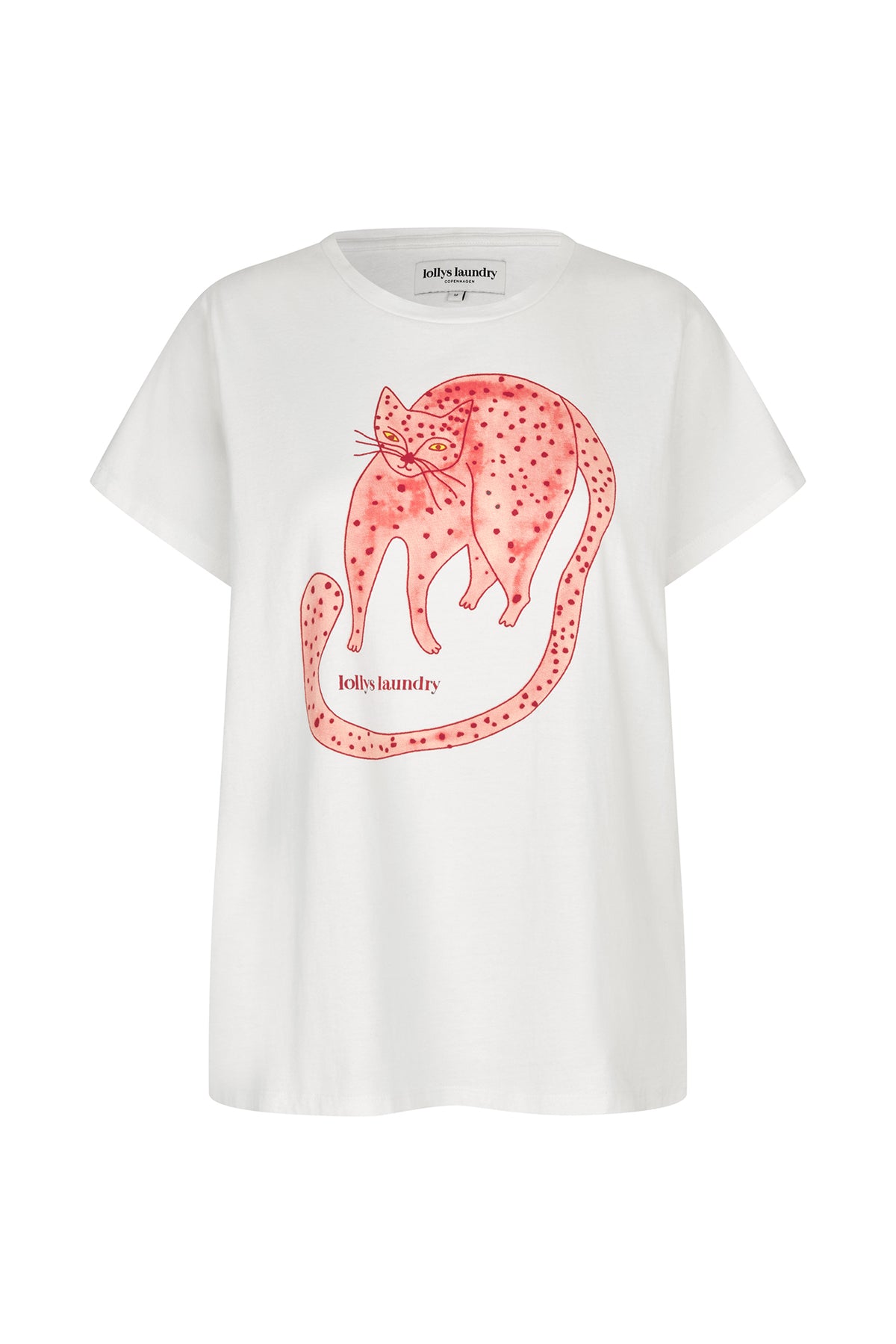 Lollys Laundry RomaLL Kat T-Shirt T-shirt Hvid