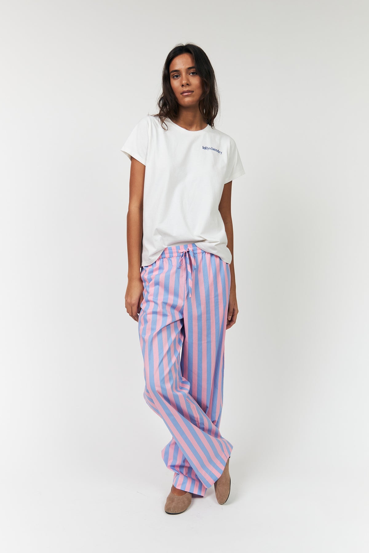 Lollys Laundry RomaLL T-Shirt T-shirt Hvid
