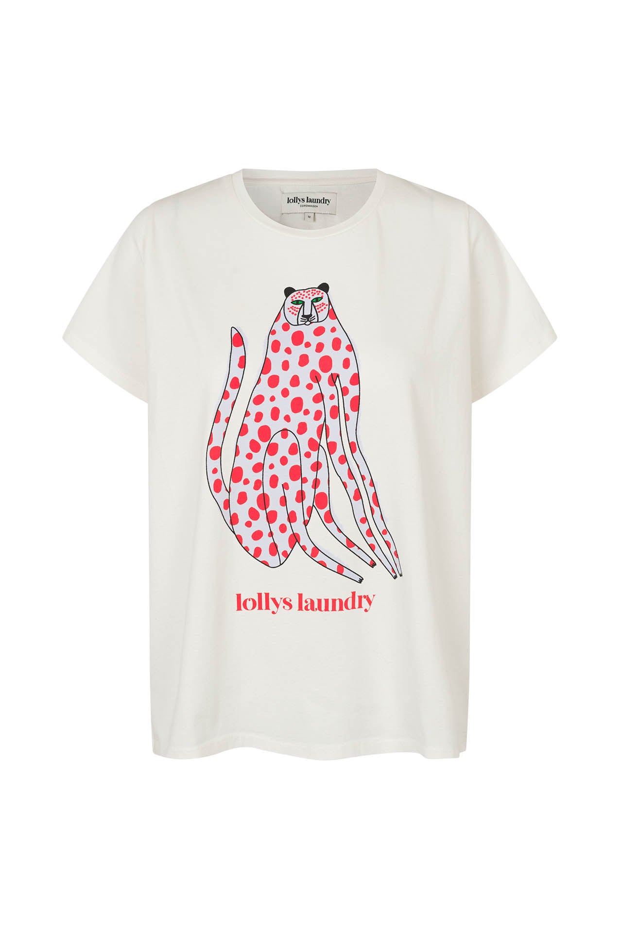 Lollys Laundry RomaLL T-Shirt Kat T-shirt Hvid