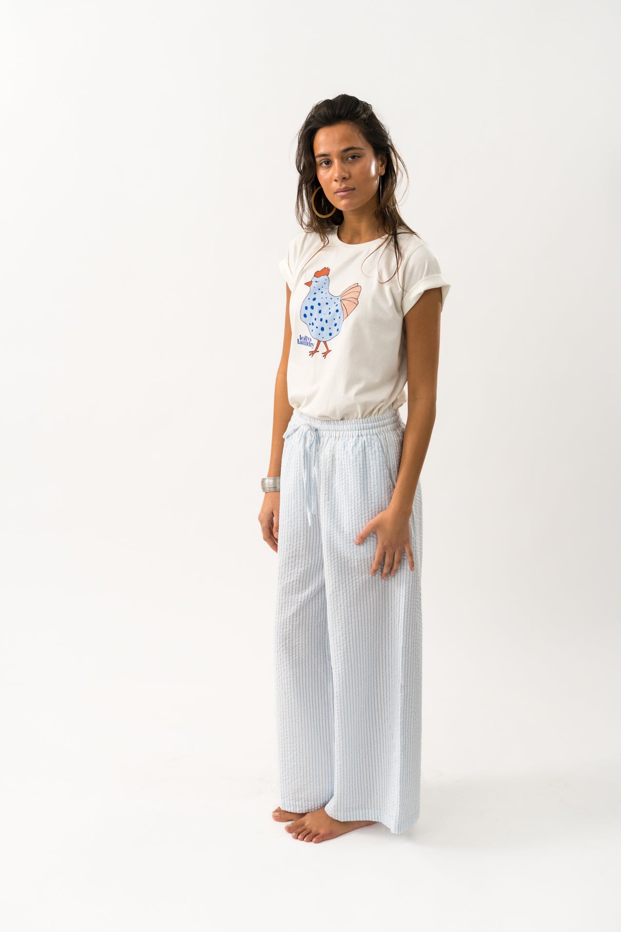 Lollys Laundry RomaLL Tee SS T-shirt Hvid
