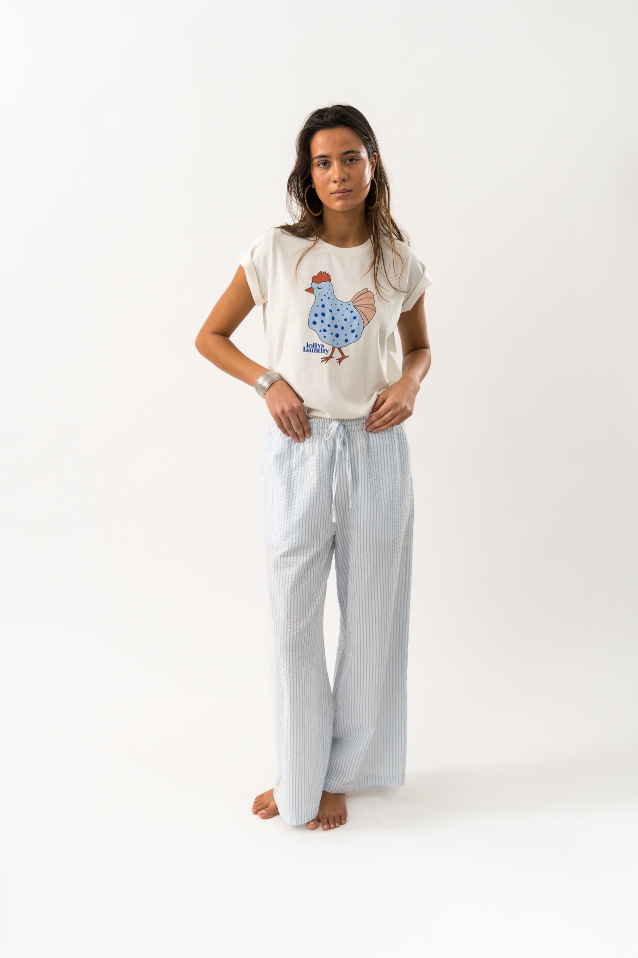 Lollys Laundry RomaLL Tee SS T-shirt Hvid