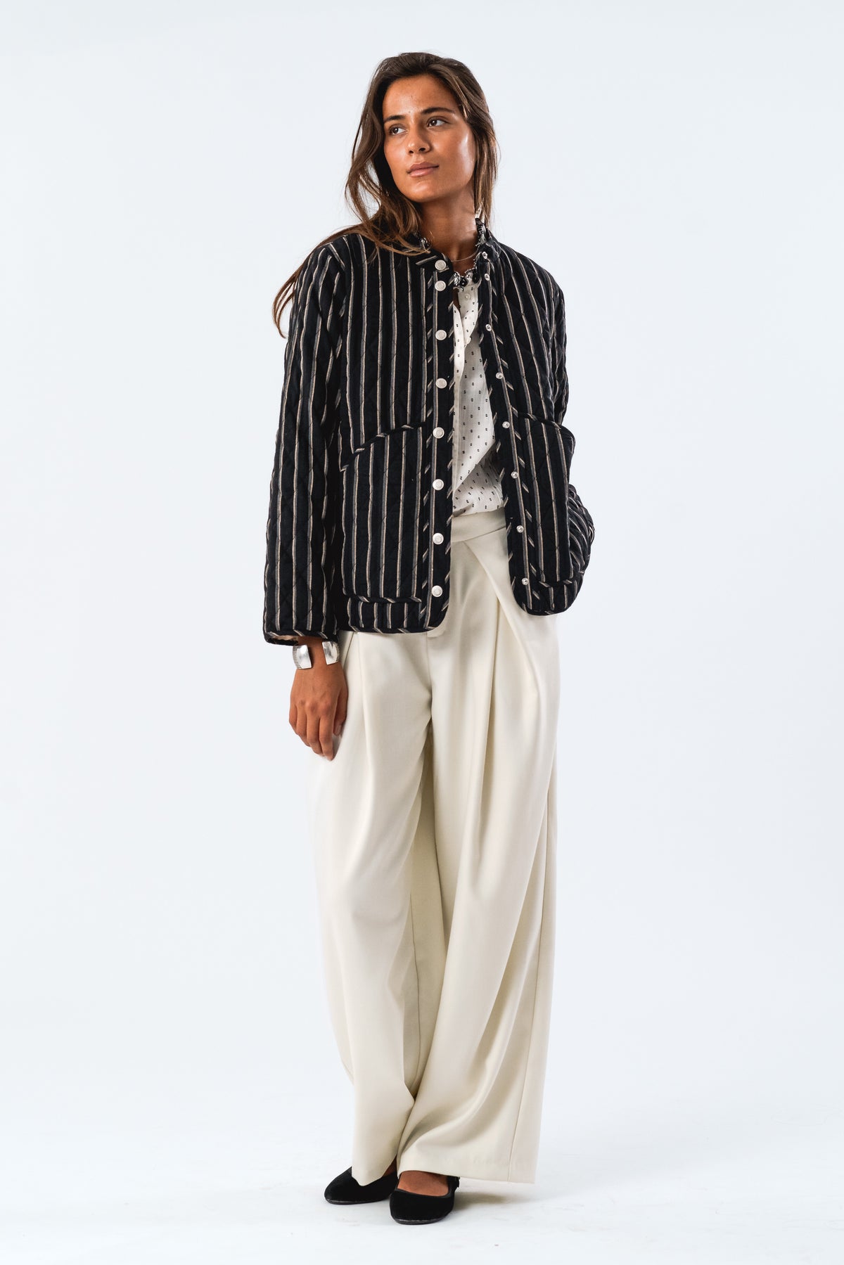 Lollys Laundry RomeLL Jacket LS Jacket Striber
