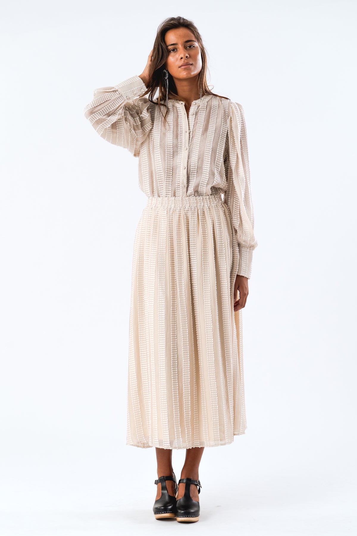 Lollys Laundry RoraLL Shirt LS Shirt Creme