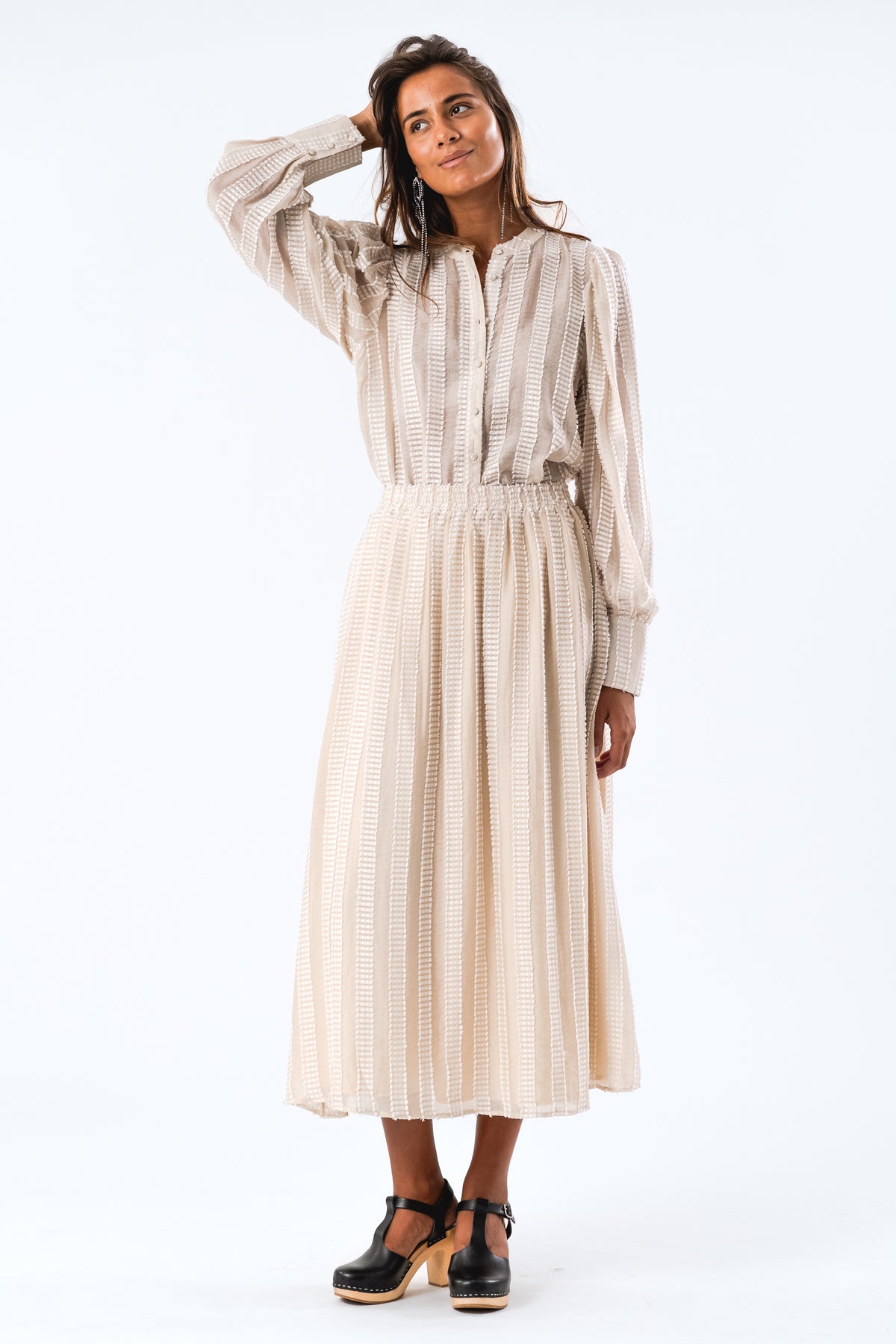 Lollys Laundry RoraLL Shirt LS Shirt Creme
