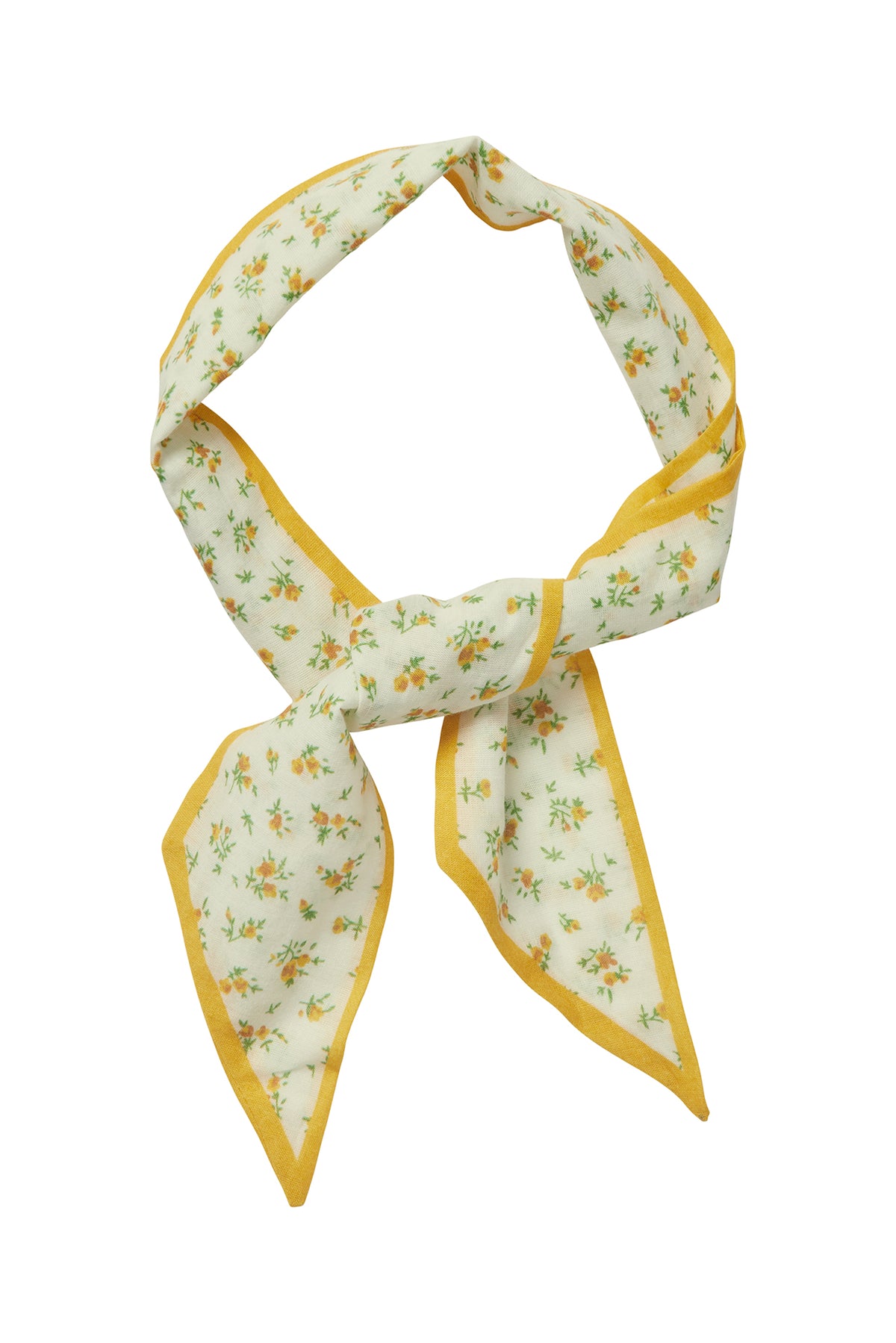 Lollys Laundry RosemaryLL Tørklæde Scarf Gul