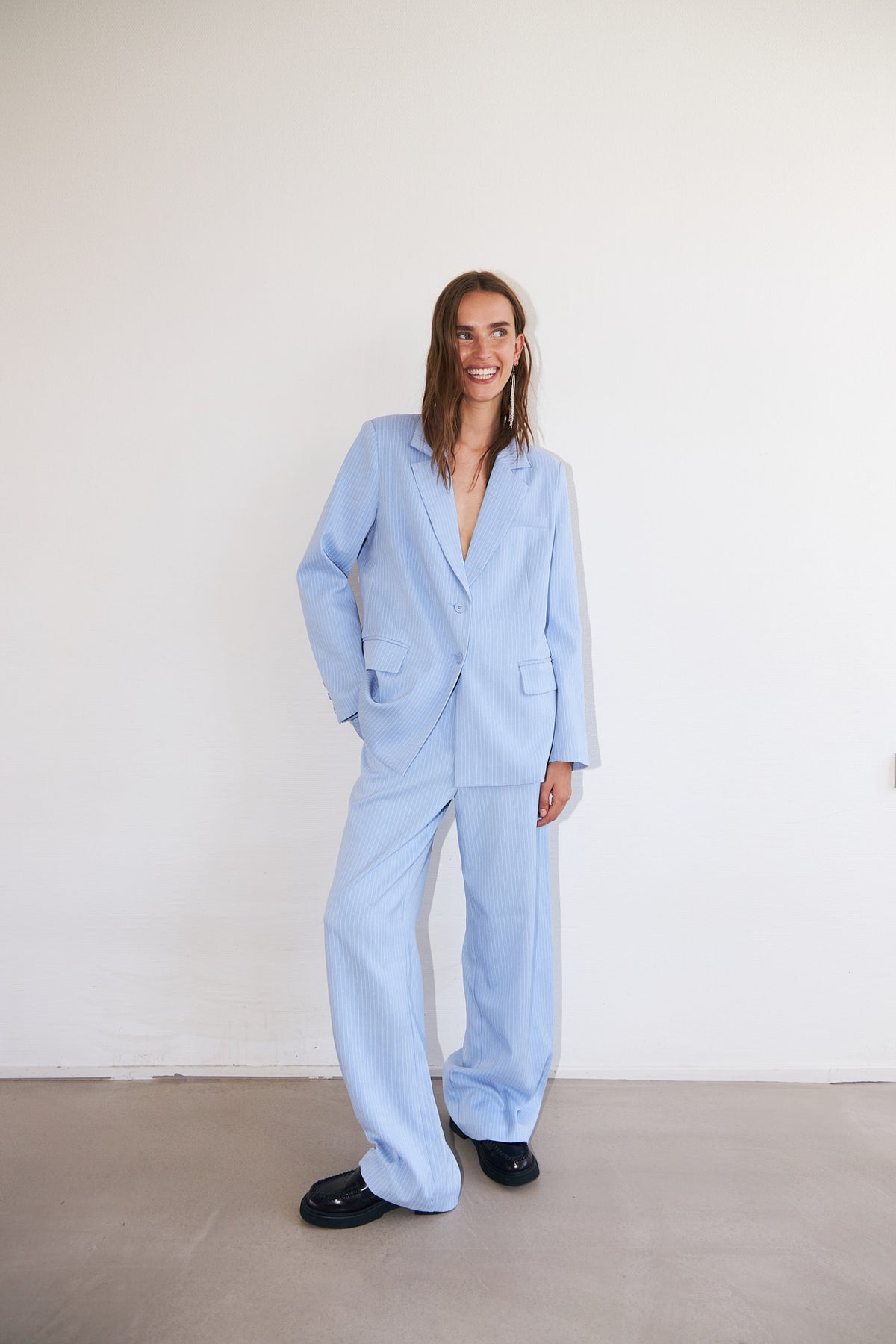 Lollys Laundry RosieLL Bukser Pants Lyseblå
