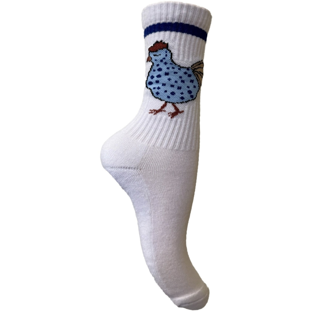 Lollys Laundry RowanLL Sokker Socks 97 Neon Blue