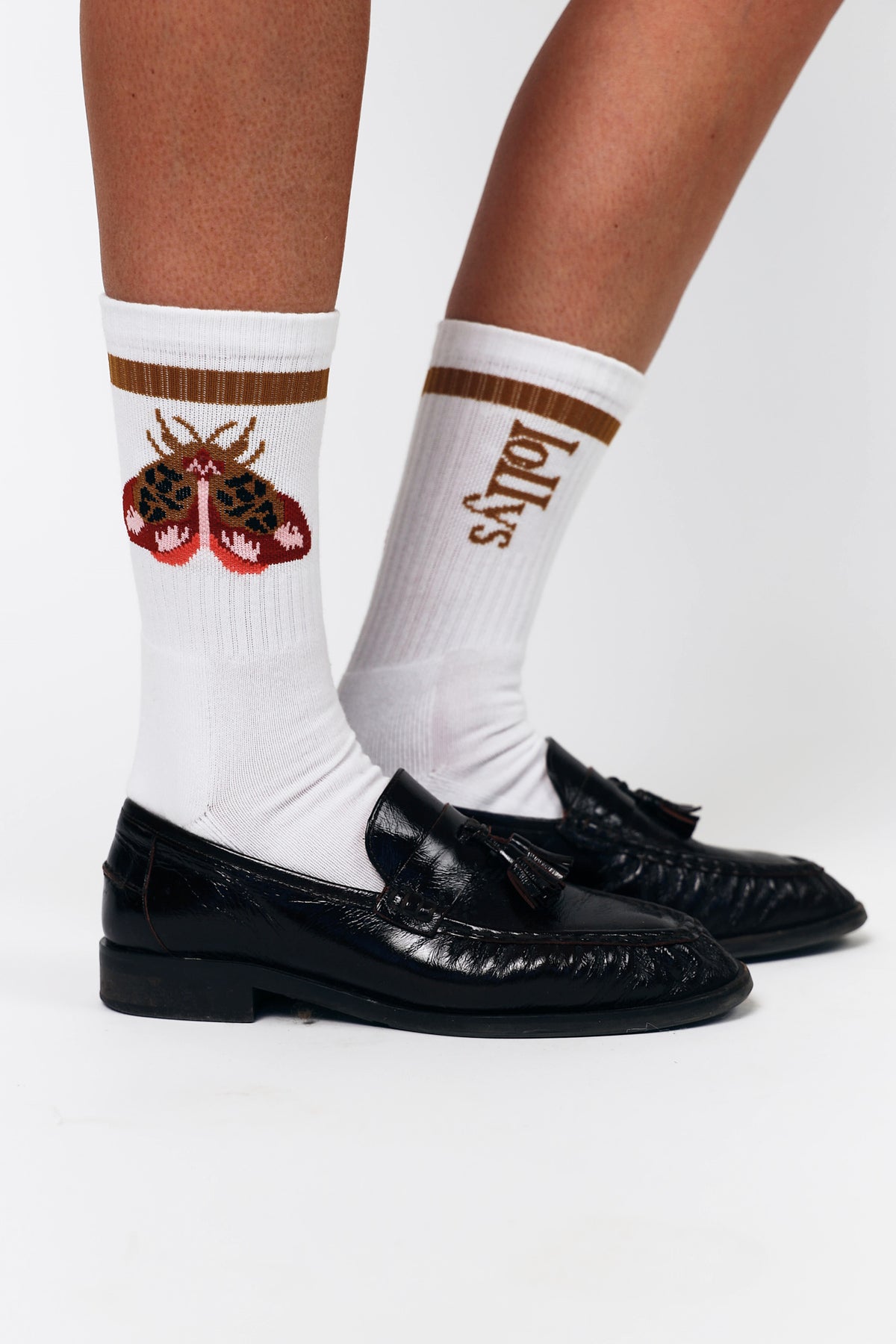 Lollys Laundry RowanLL Strømper Socks Rustbrun
