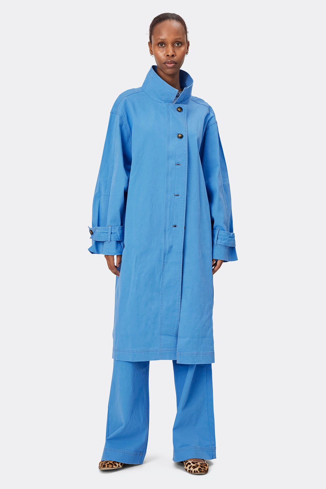 Russi Coat - Light Blue