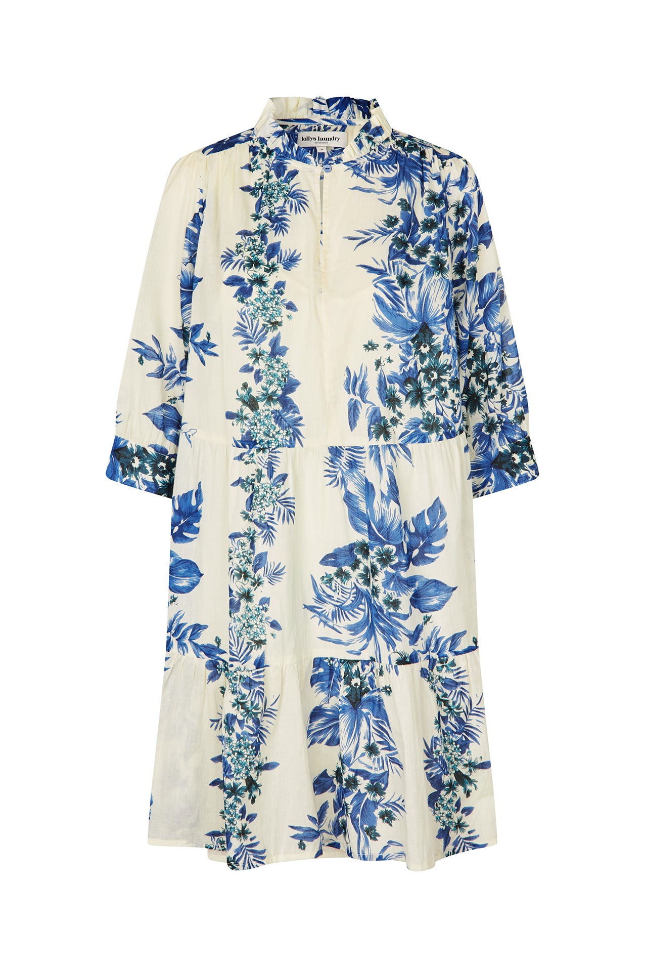 SabineLL kort kjole - Blue