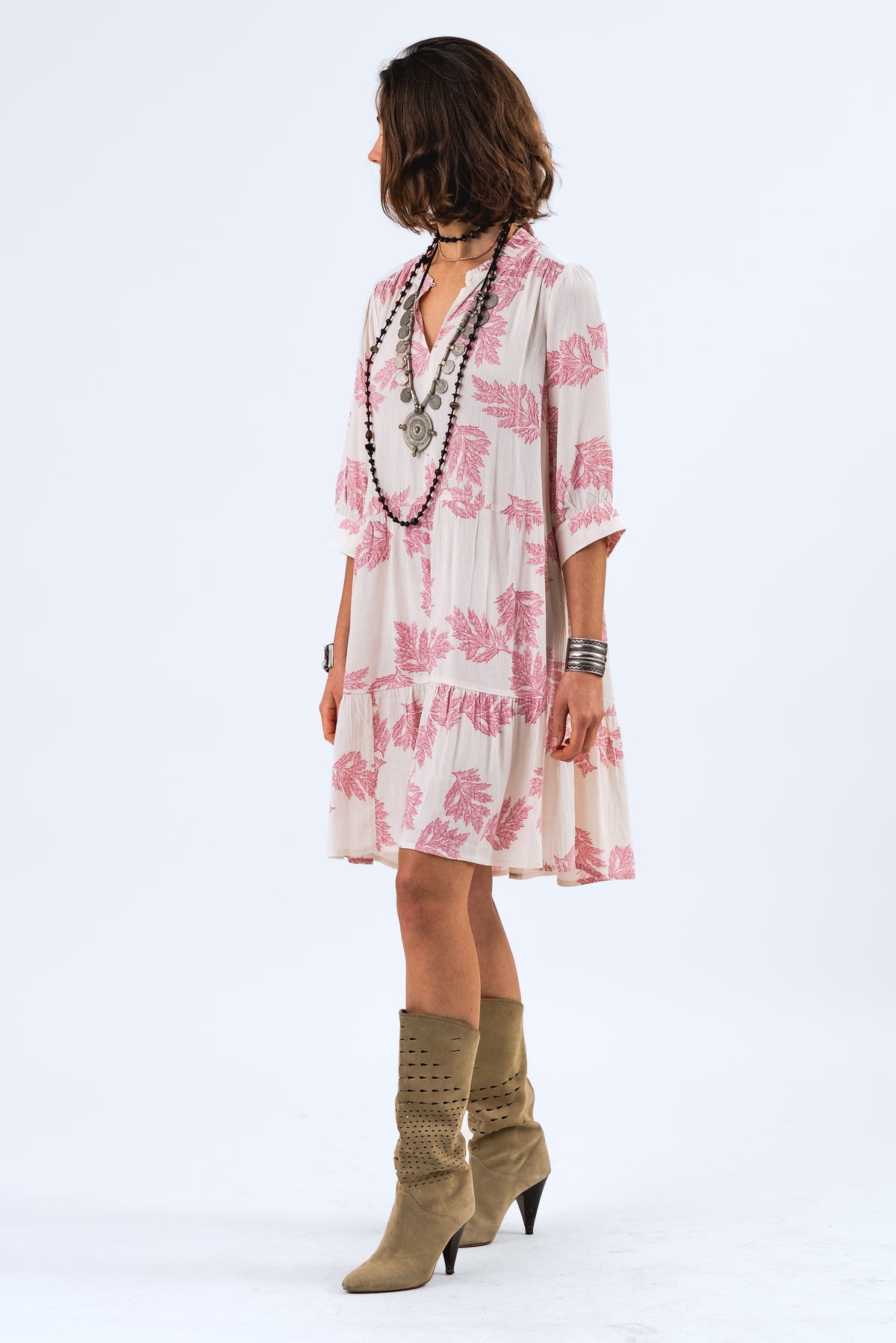 Lollys Laundry SabineLL kort Kjole Dress Pink