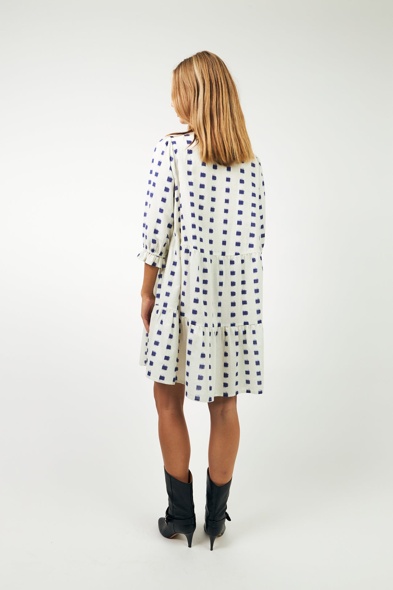 Lollys Laundry SabineLL kort kjole Dress 02 02 Creme