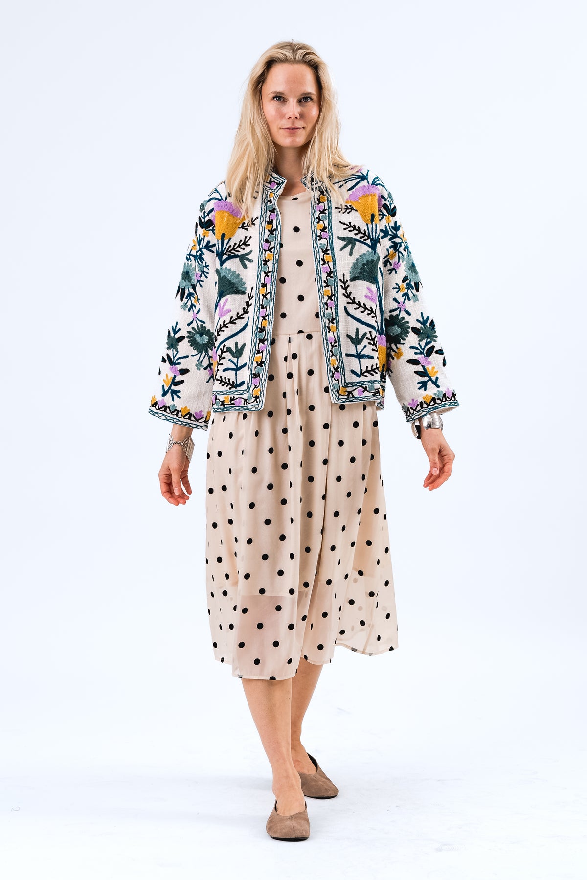 Lollys Laundry SadieLL Jakke Jacket Creme