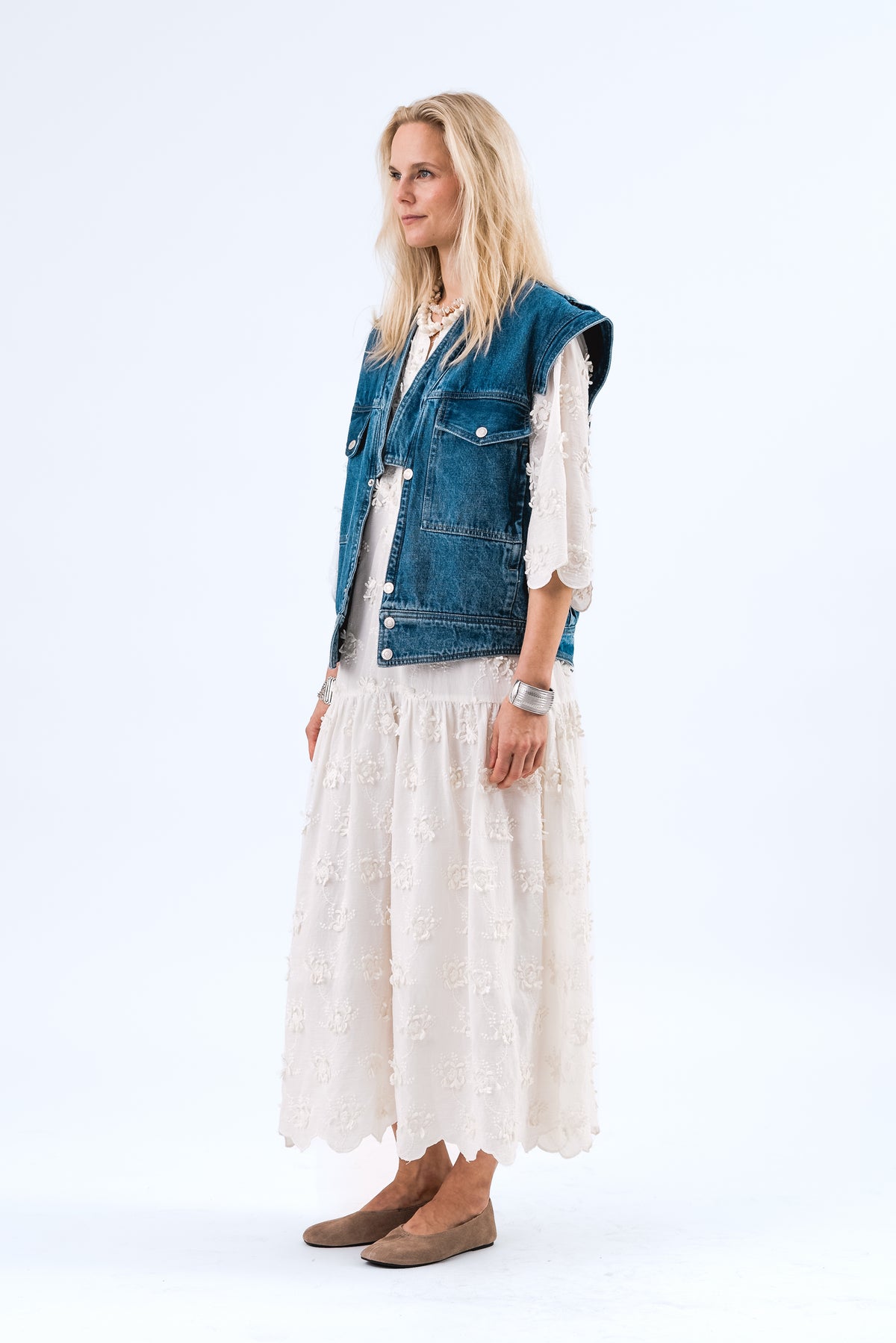 Lollys Laundry SamLL Vest Vest Blå
