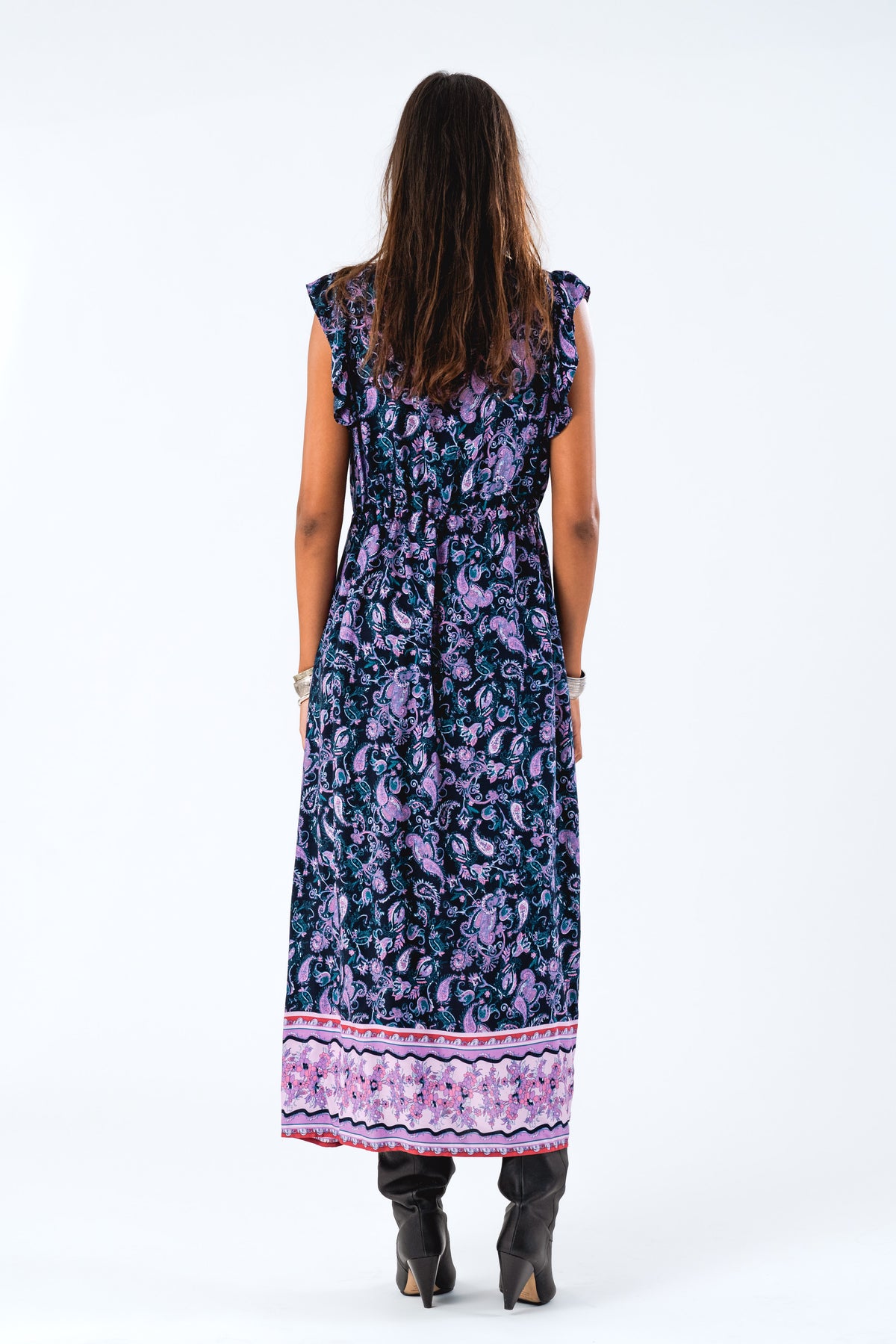 Lollys Laundry SamoLL Midi Dress SL Dress Blomsterprint