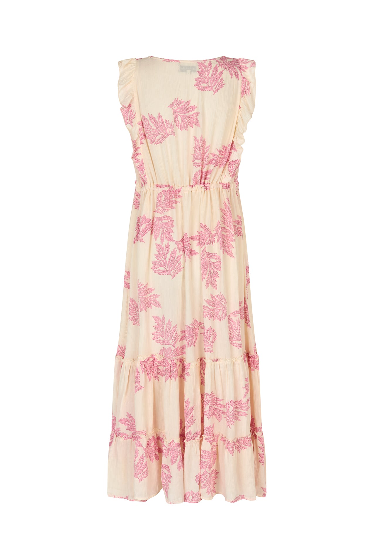 SamoLL Midi Kjole - Pink
