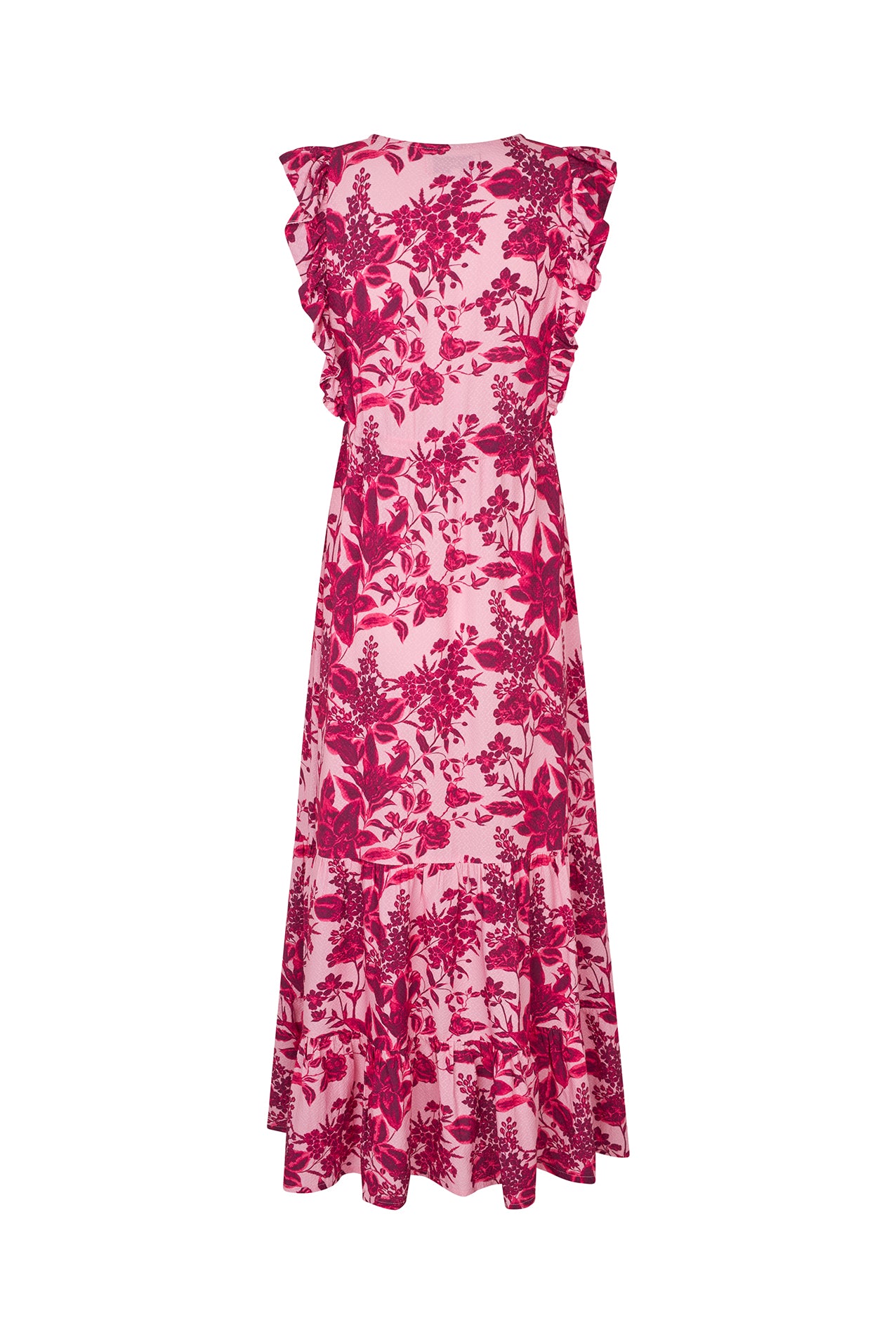 SamoLL Midi Kjole - 51 Pink