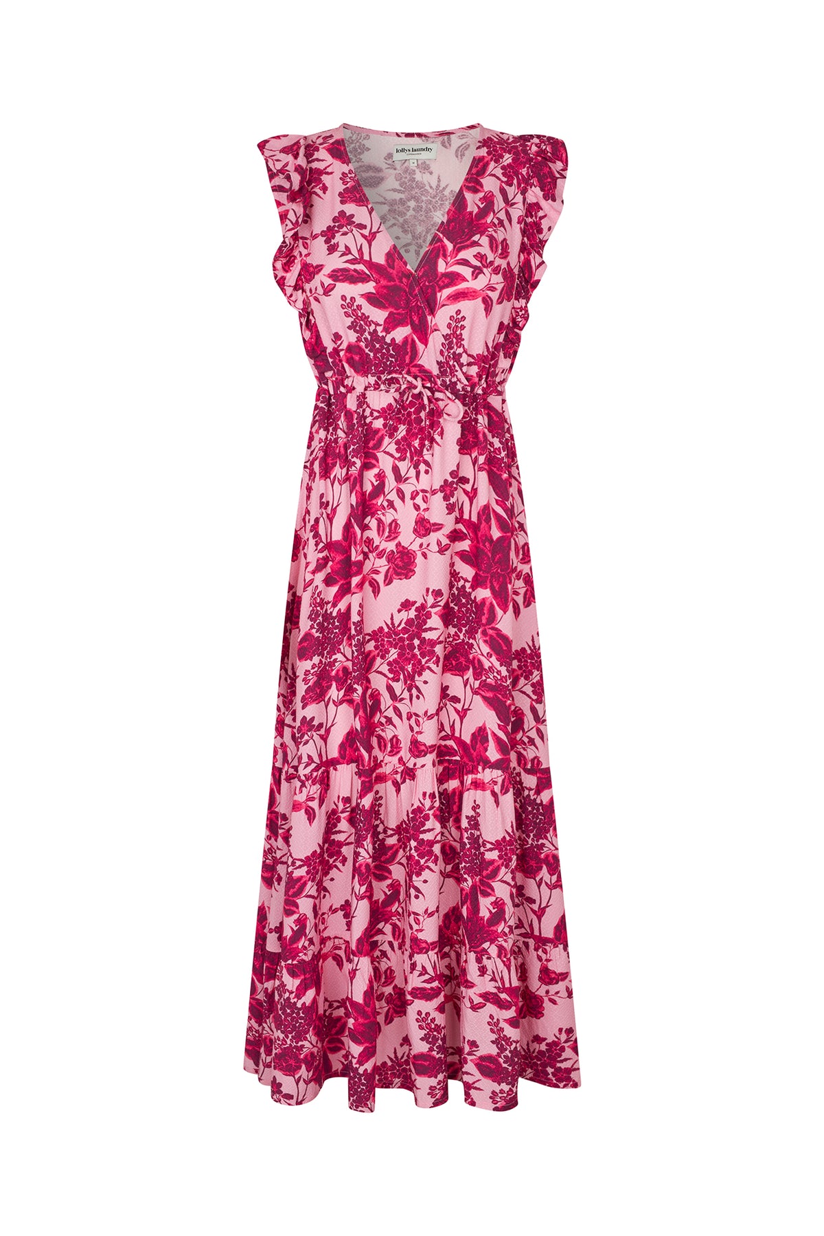 Lollys Laundry SamoLL Midi Kjole Dress Pink