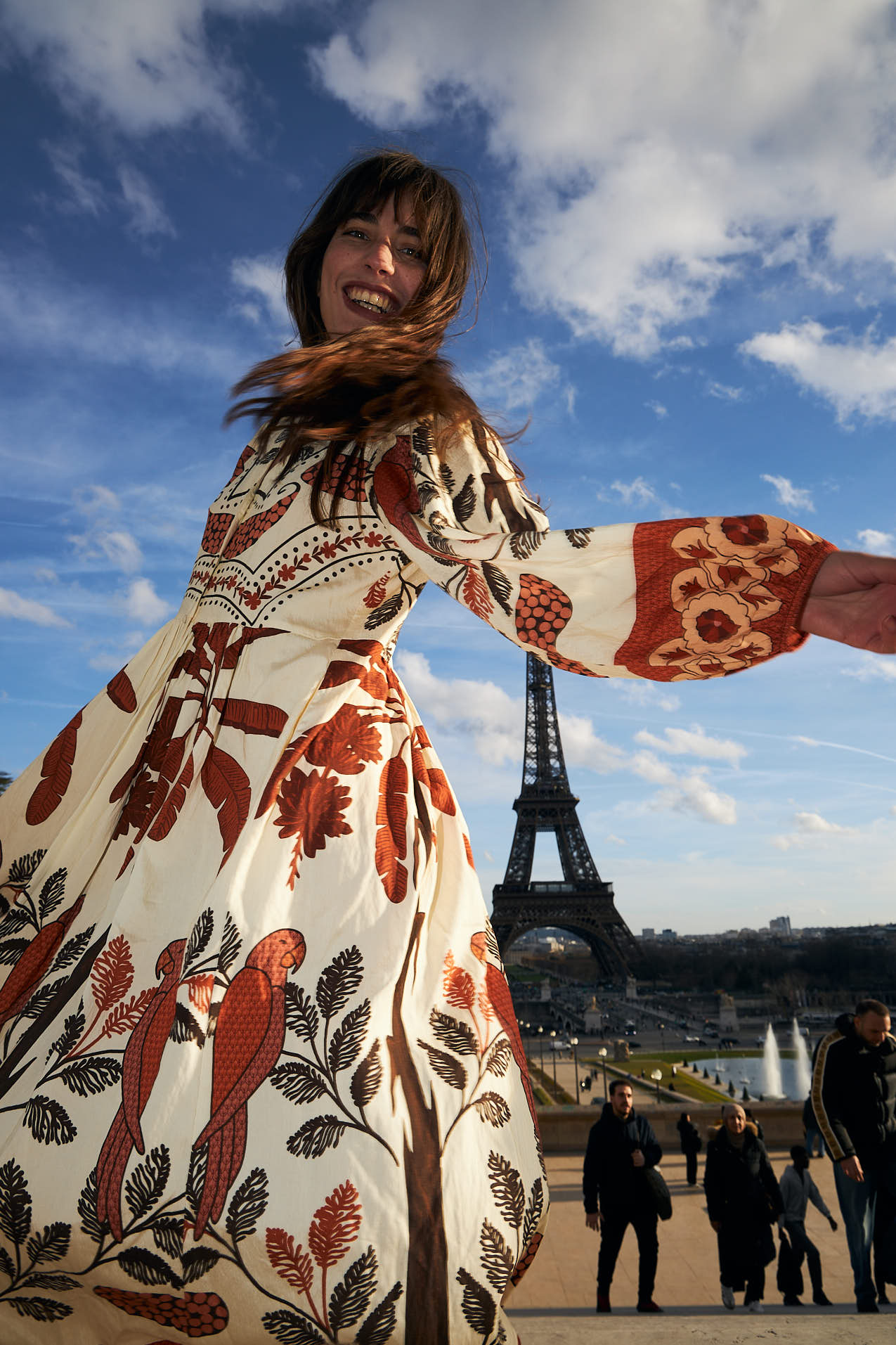 SaraiLL Maxi Kjole - Creme