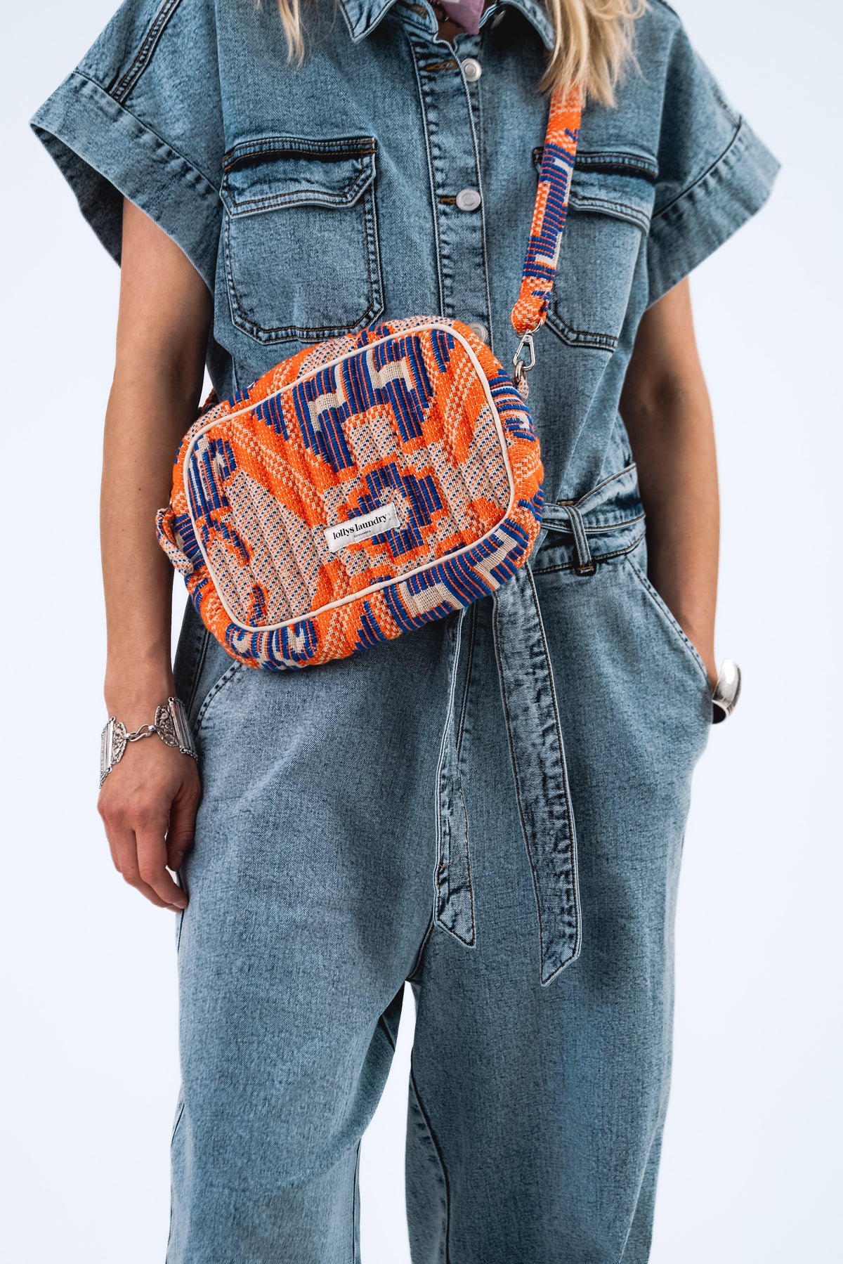 Lollys Laundry SeaLL Crossbody Taske Bag Orange