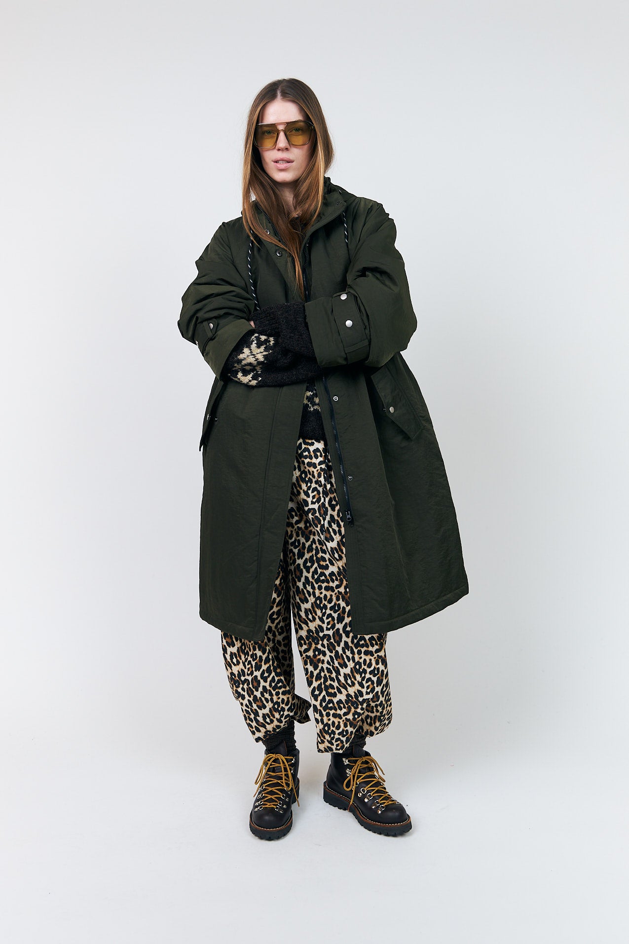 Lollys Laundry SheaLL Frakke Outerwear Mørkegrøn