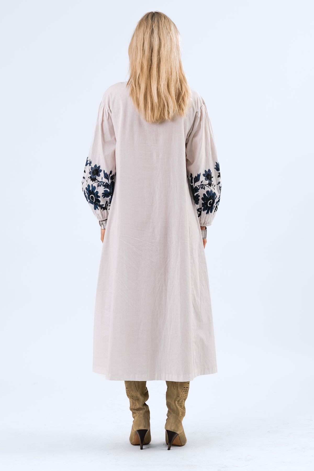 Lollys Laundry SiloLL Maxi Kjole Dress Creme
