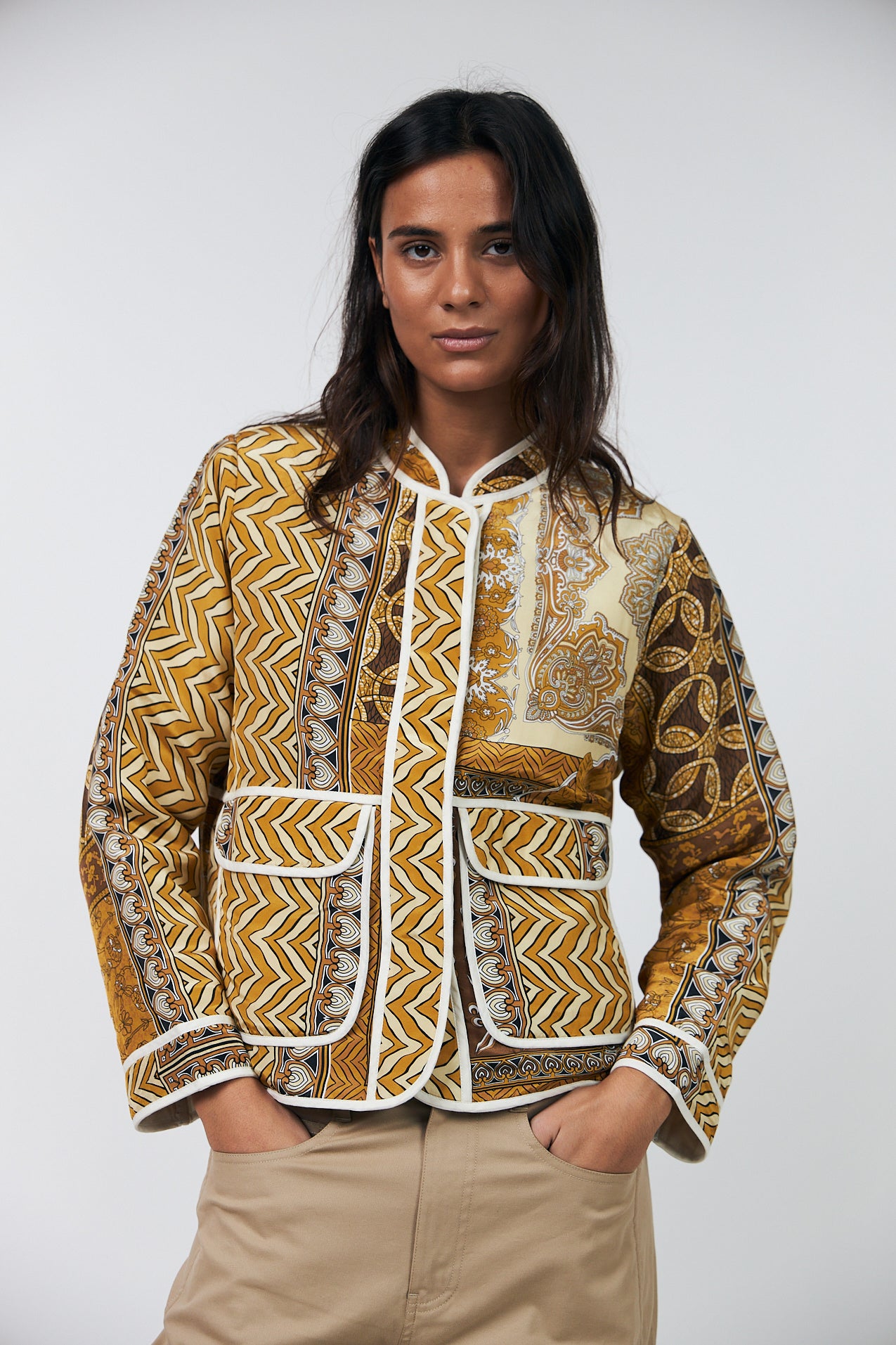 Lollys Laundry SimonLL Jakke Jacket 64 64 Graphic Print