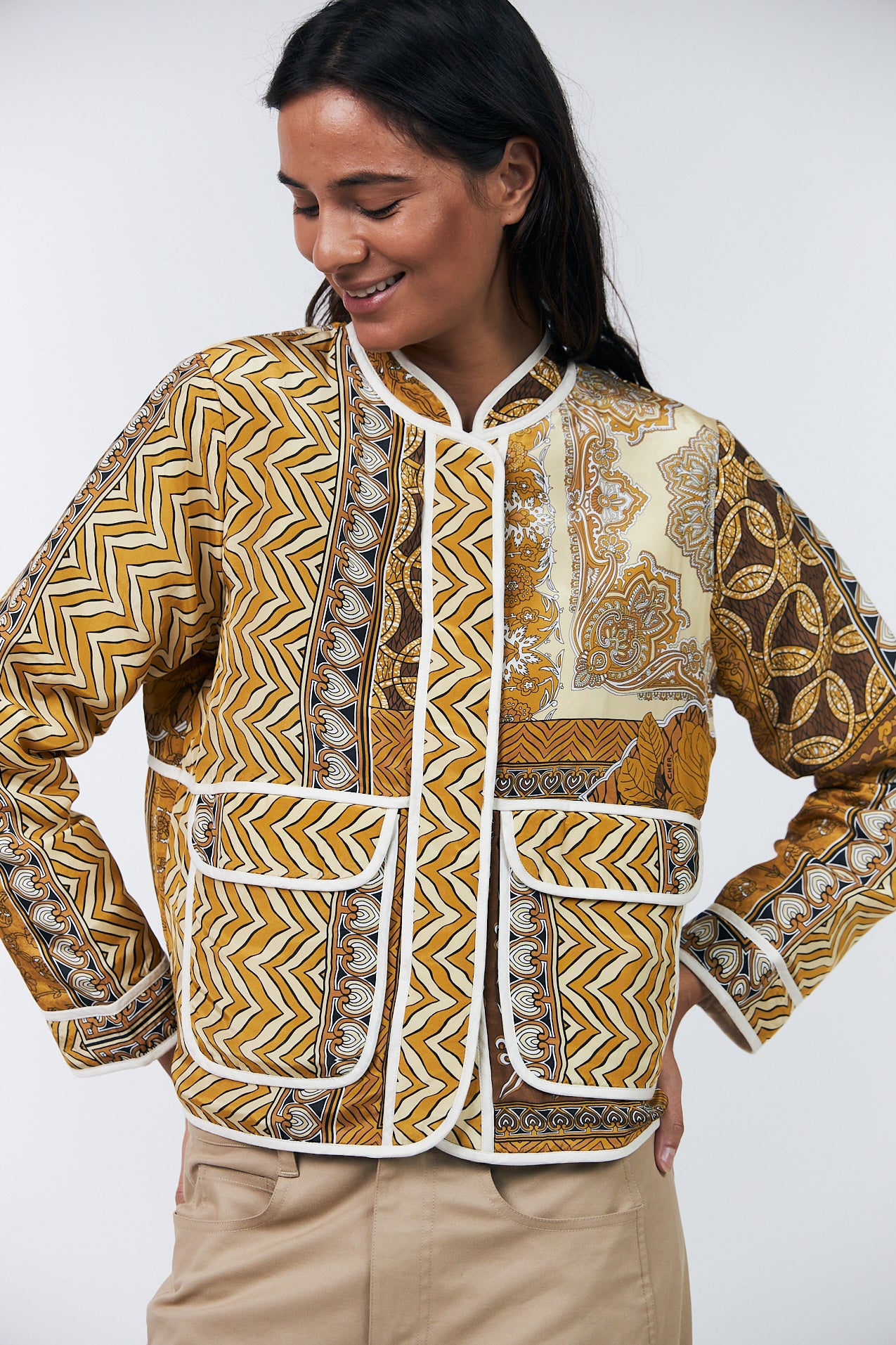 Lollys Laundry SimonLL Jakke Jacket 64 64 Graphic Print