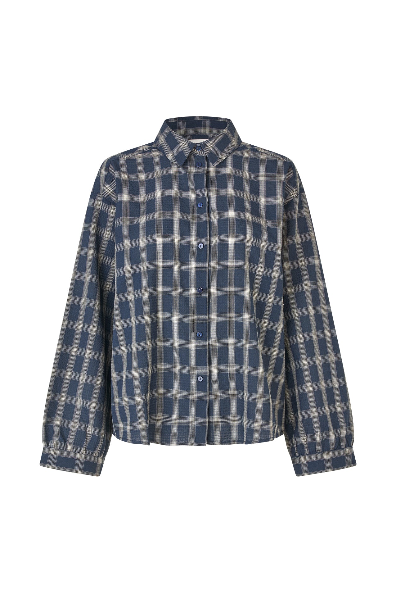 Lollys Laundry SivLL Skjorte Shirt 23 Dark Blue
