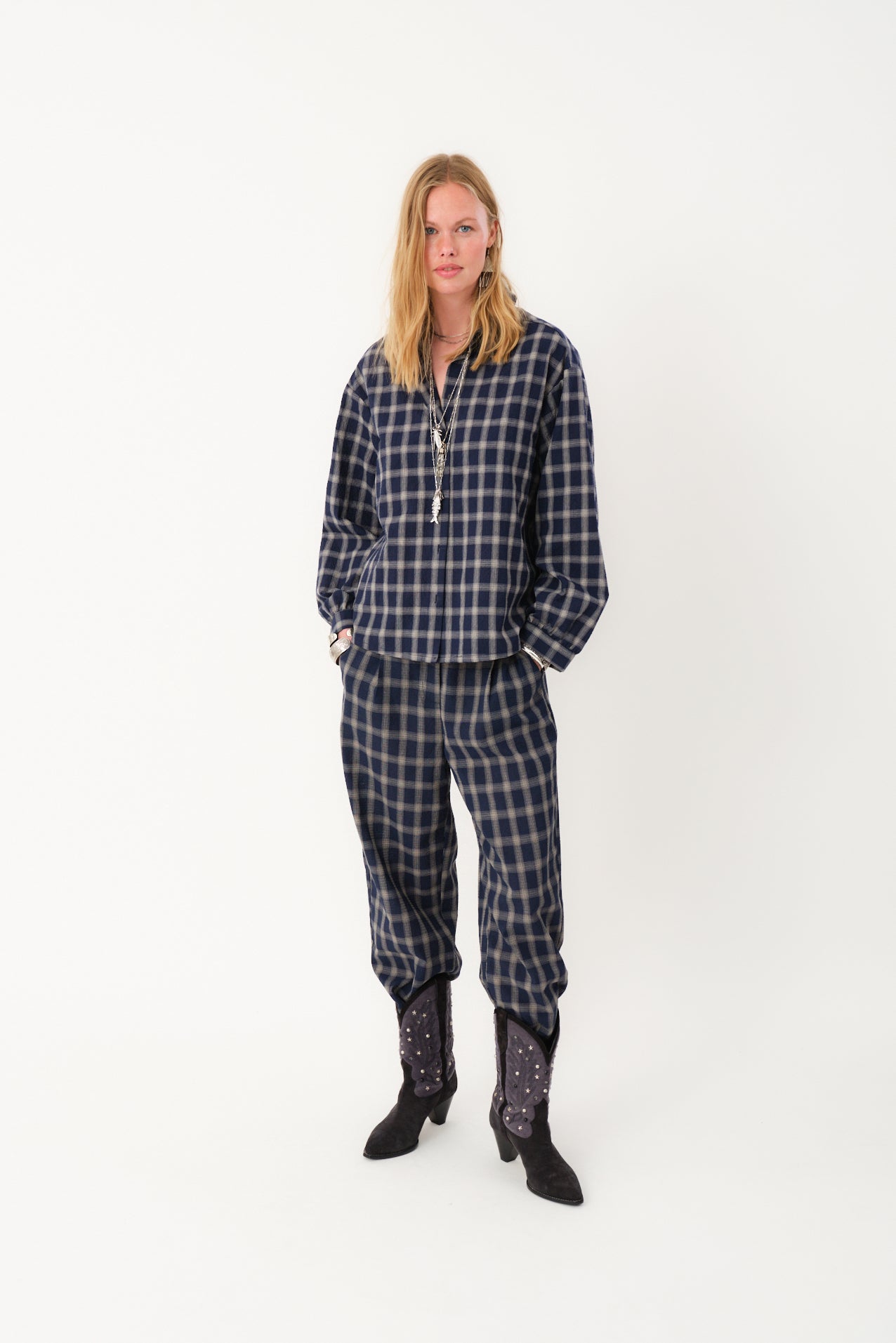 Lollys Laundry SivLL Skjorte Shirt 23 Dark Blue