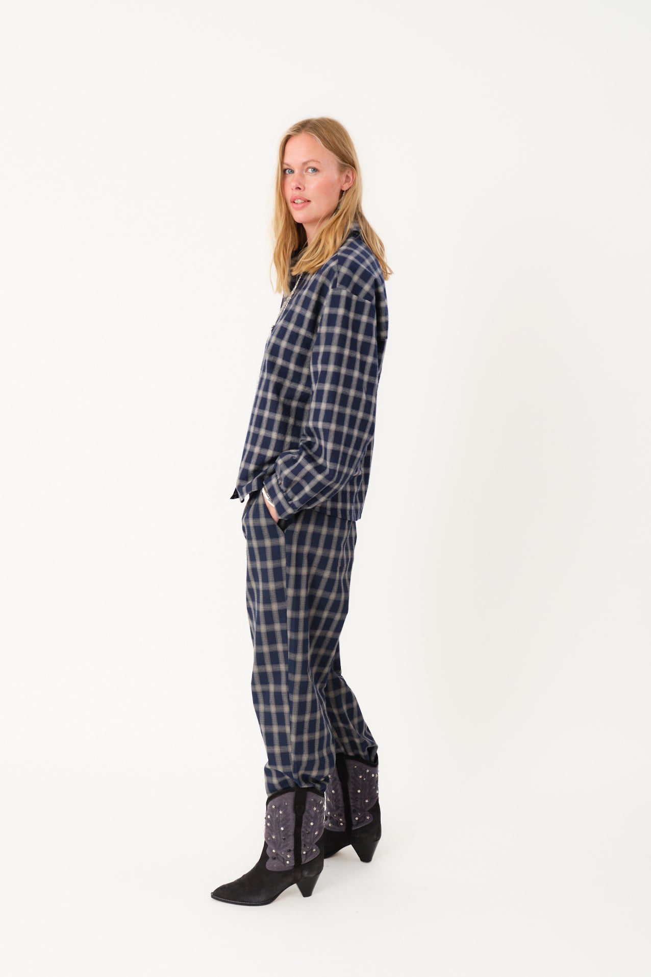 Lollys Laundry SivLL Skjorte Shirt 23 Dark Blue