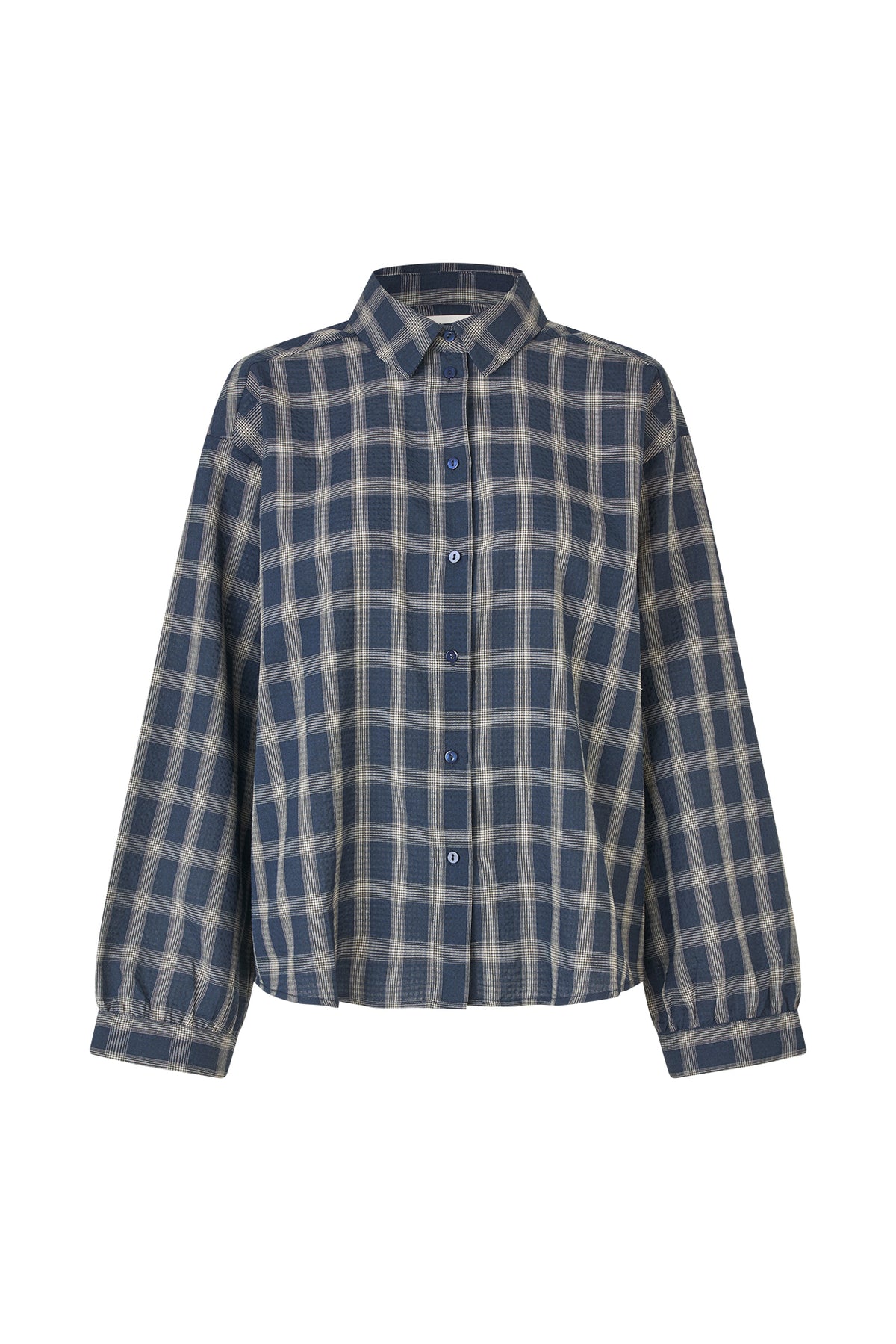 Lollys Laundry SivLL Skjorte Shirt Mørkeblå