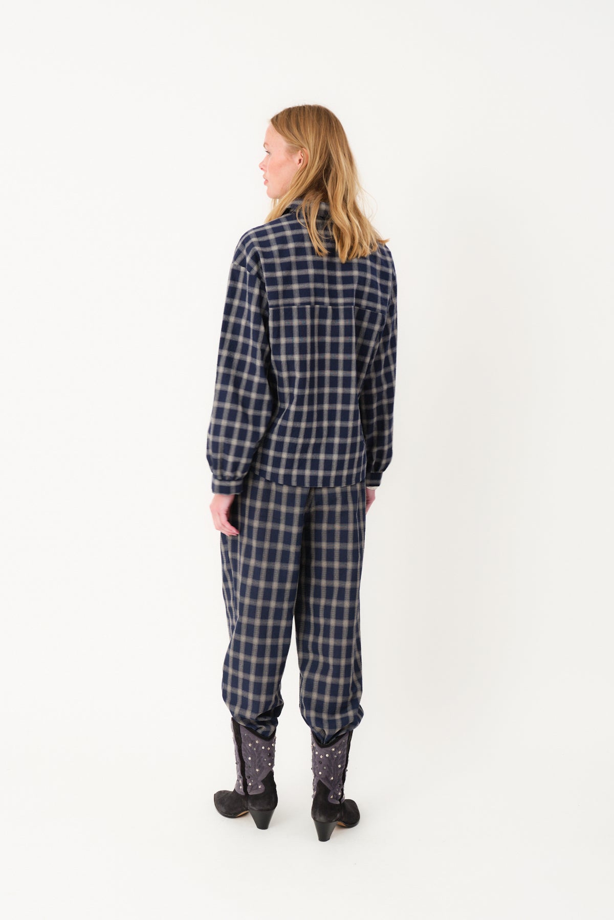 Lollys Laundry SivLL Skjorte Shirt Mørkeblå