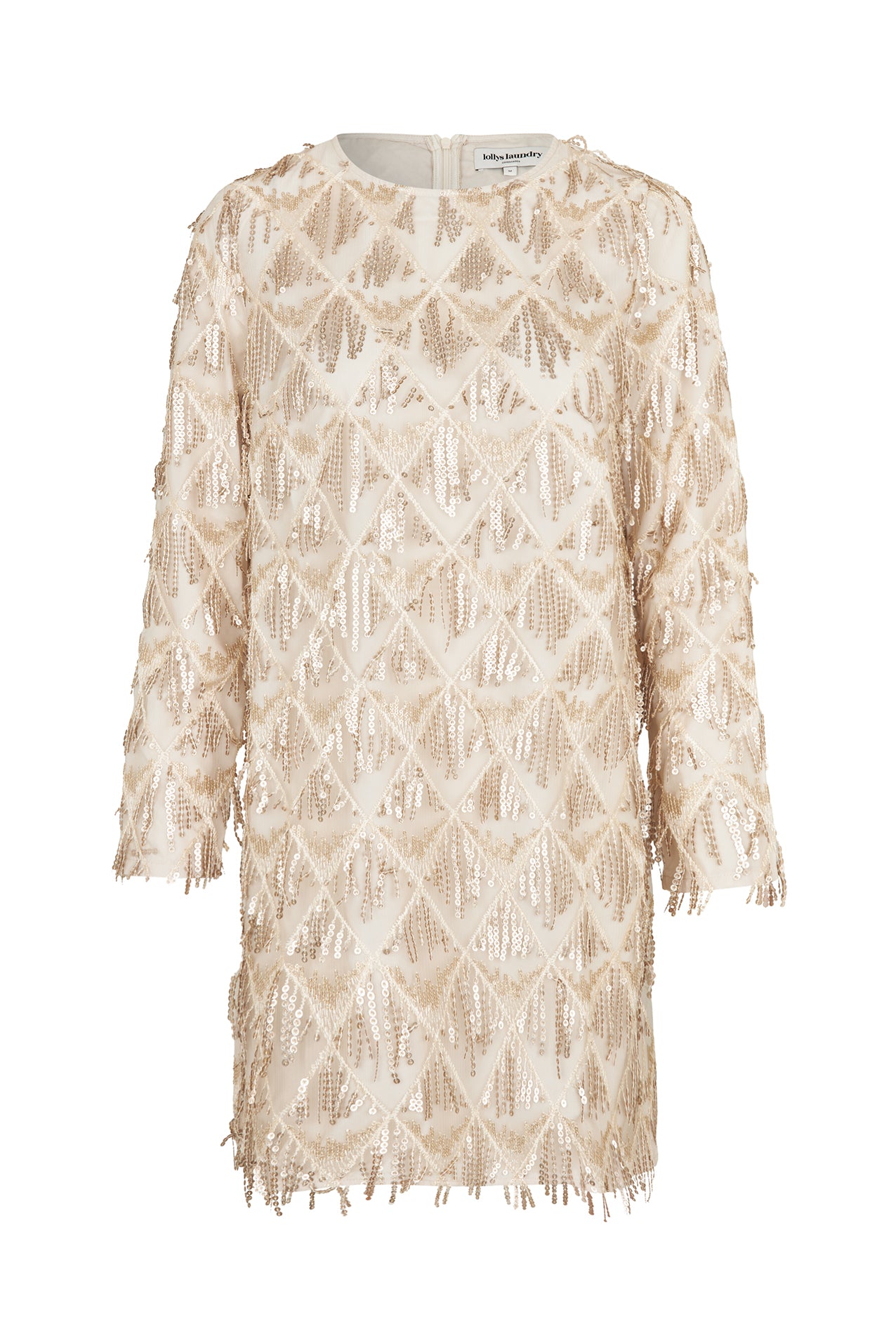 Lollys Laundry SolgaLL kort Kjole Dress 85 Champagne
