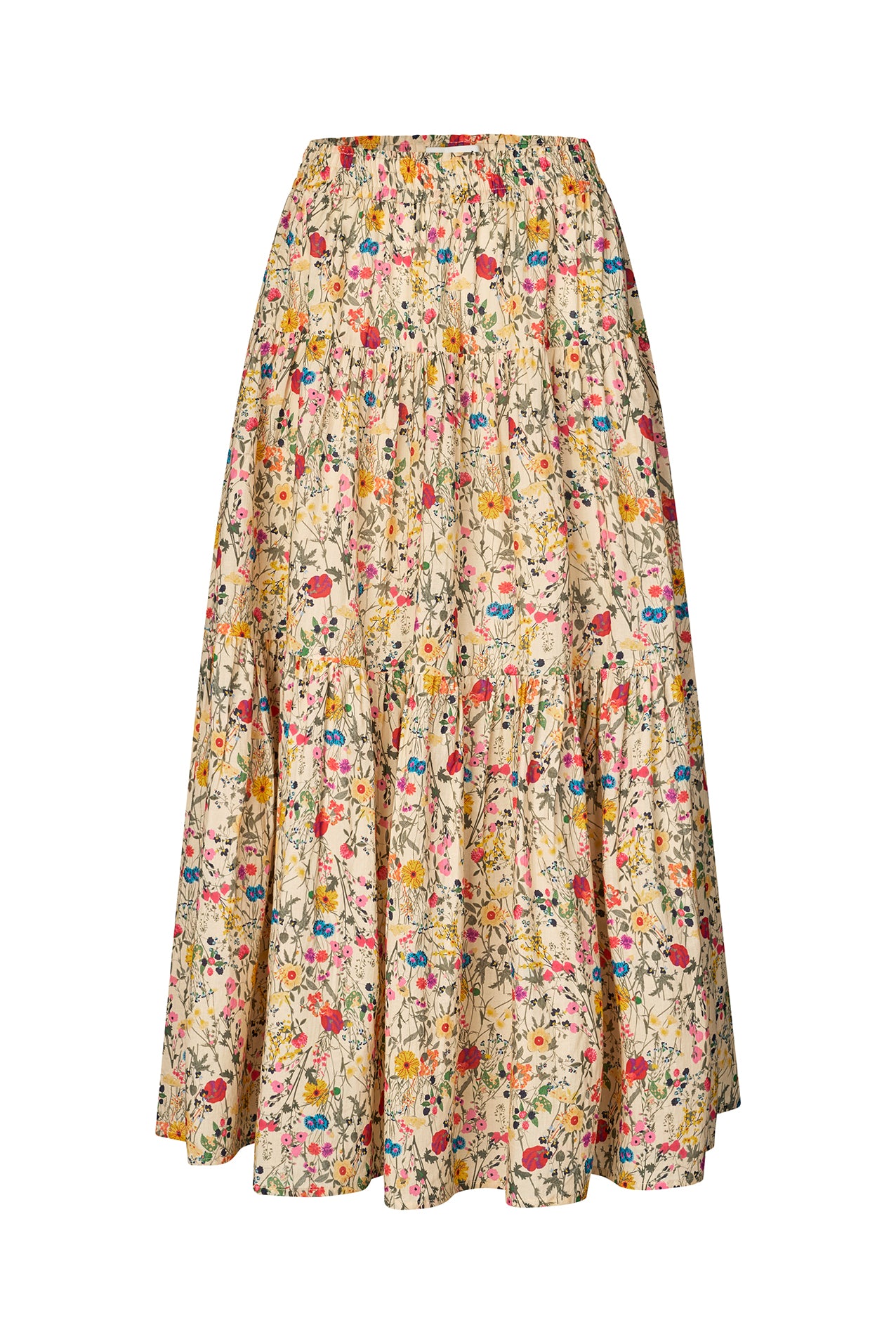 SunsetLL Maxi Nederdel - Blomsterprint