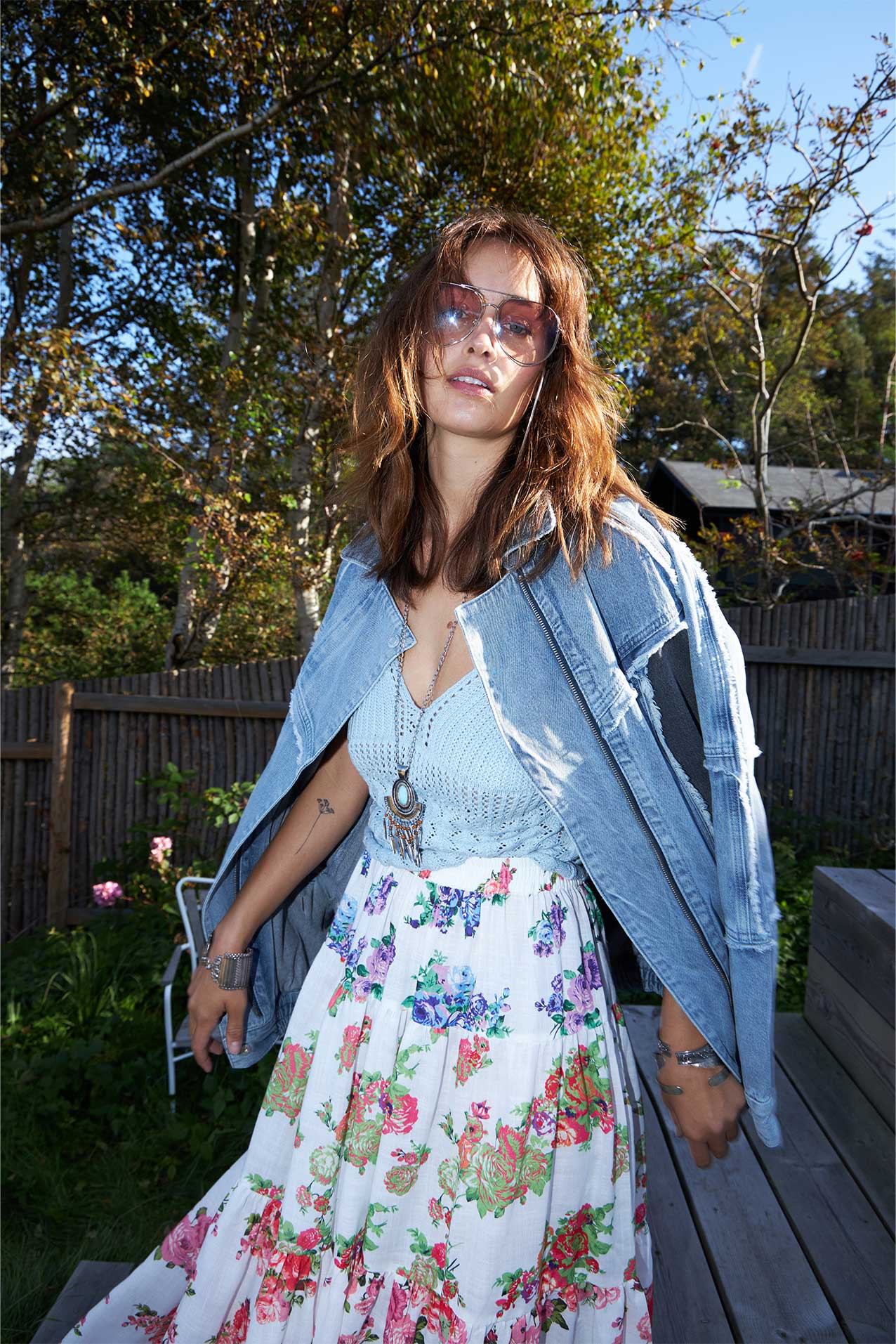 SunsetLL Maxi Skirt - Multi