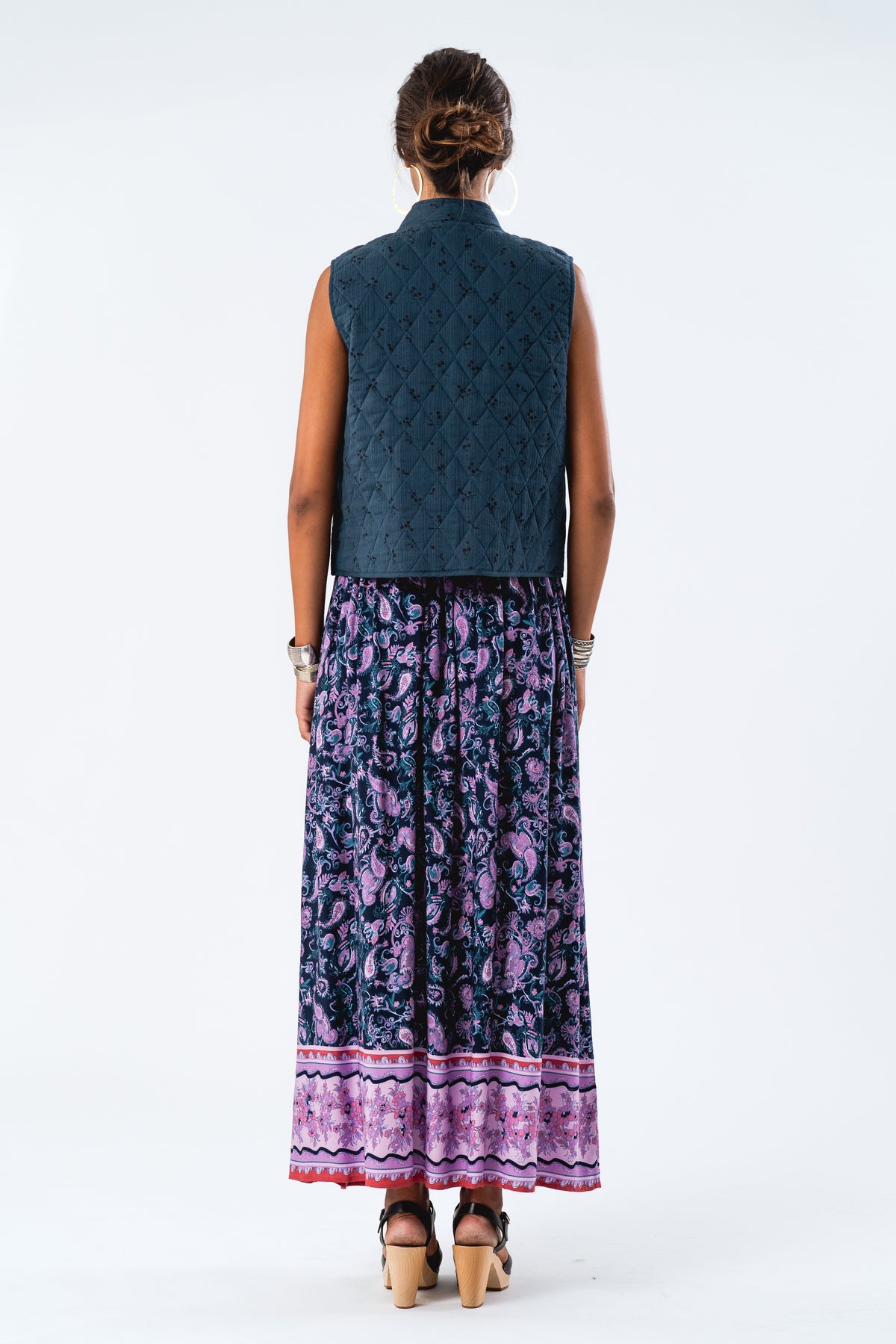 Lollys Laundry SunsetLL Maxi Skirt Skirt Blomsterprint