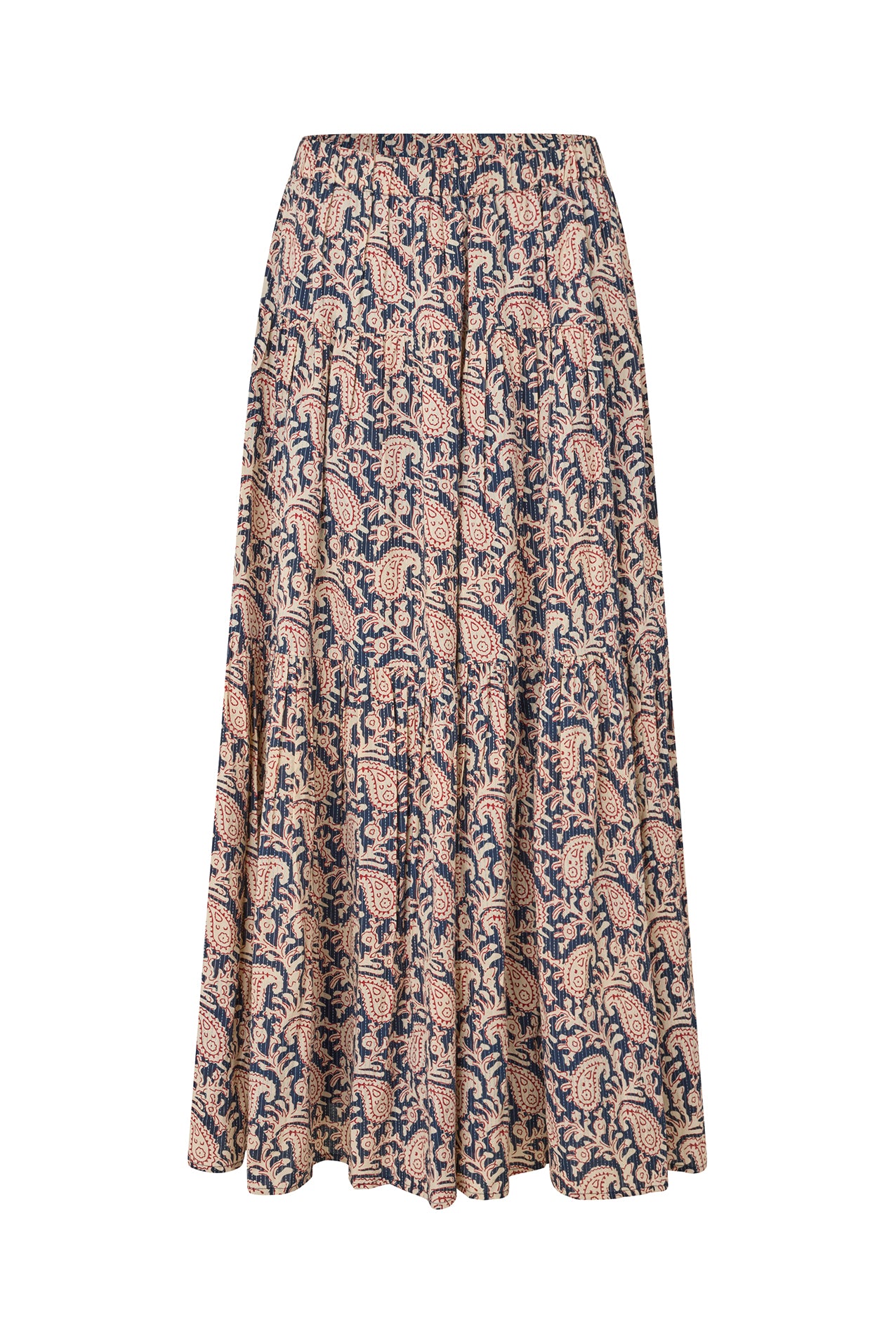 SunsetLL Maxi Nederdel - Graphic Print