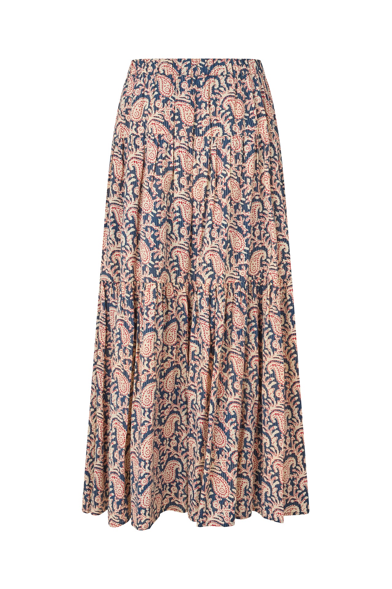SunsetLL Maxi Nederdel - Graphic Print