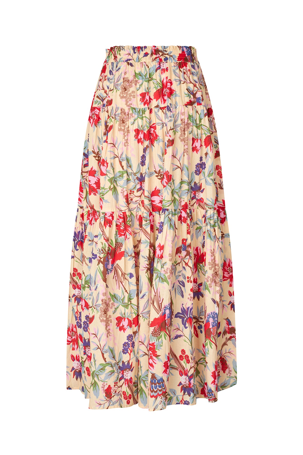 Lollys Laundry SunsetLL Maxi Nederdel Skirt 74 Flower Print