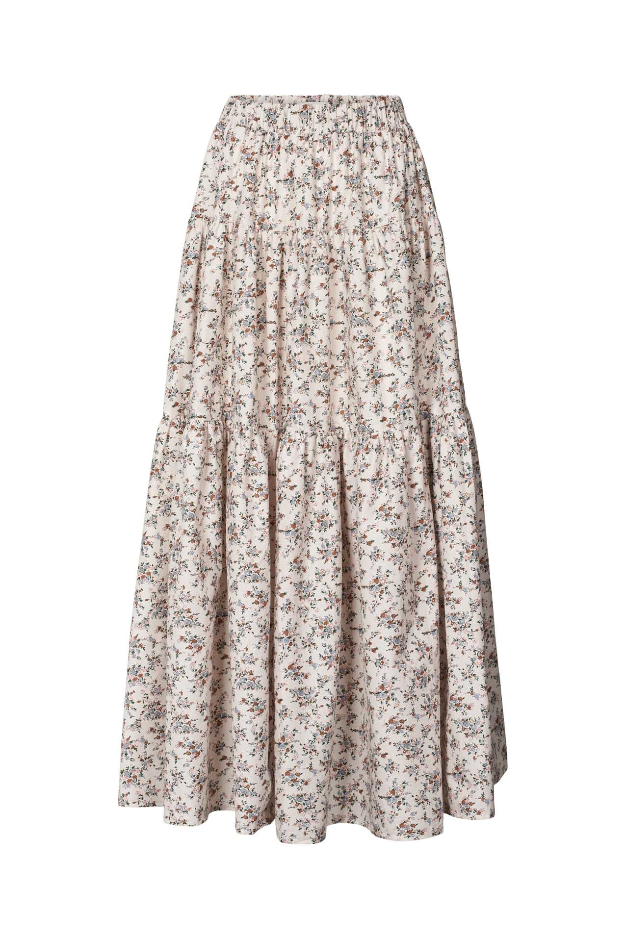 Sunset Skirt - Flower Print