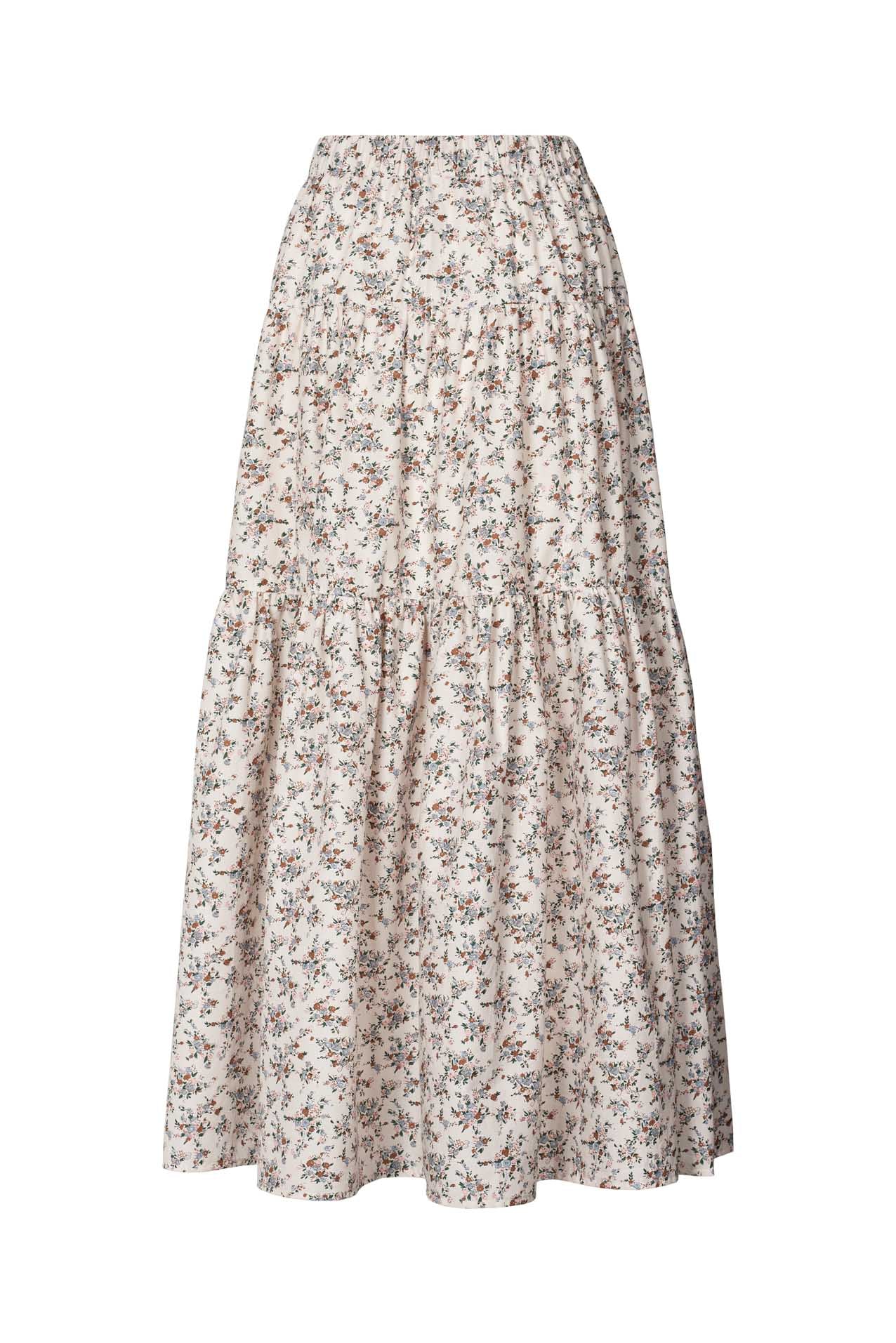 Sunset Skirt - Flower Print