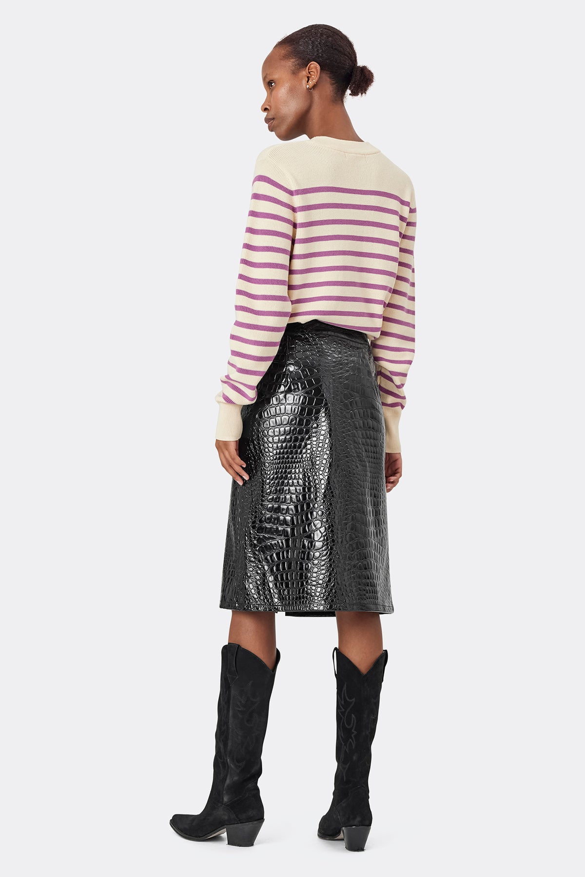 Lollys Laundry SwanLL Jumper LS Jumper Mørk lavendel