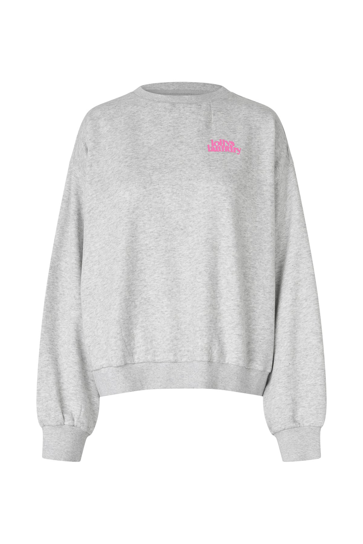 Lollys Laundry SydneyLL Cockatoo Sweatshirt Sweatshirt Lysegrå Melange