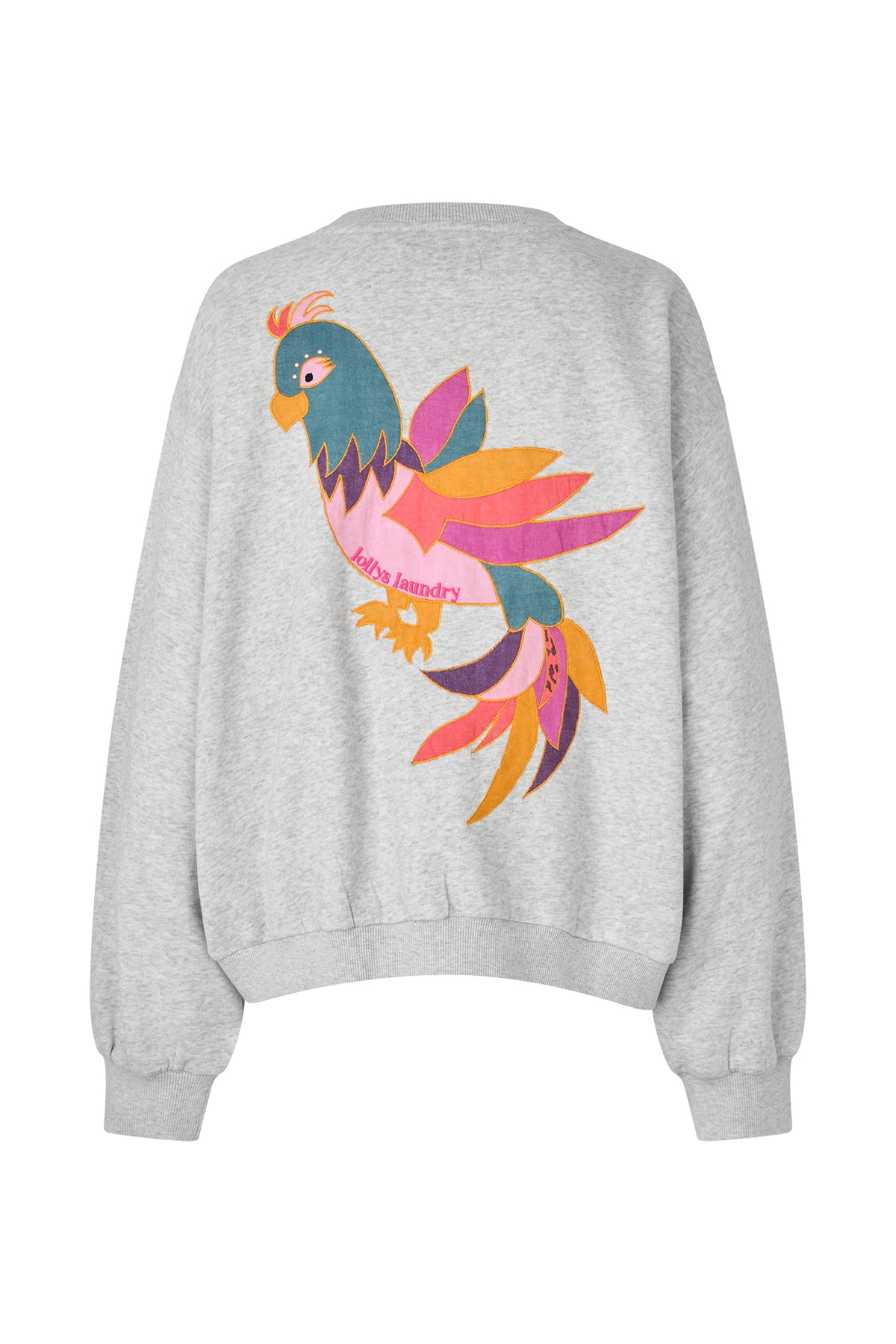 Lollys Laundry SydneyLL Cockatoo Sweatshirt Sweatshirt Lysegrå Melange