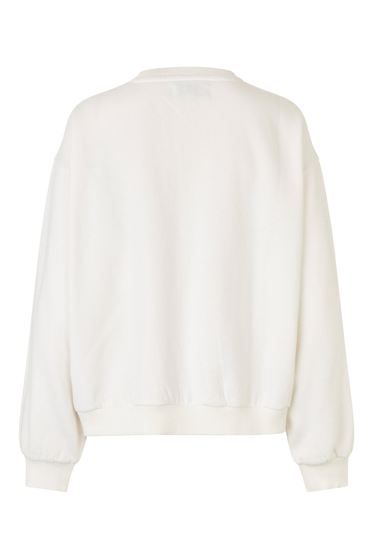 Lollys Laundry SydneyLL Leopard Sweatshirt Sweatshirt Hvid