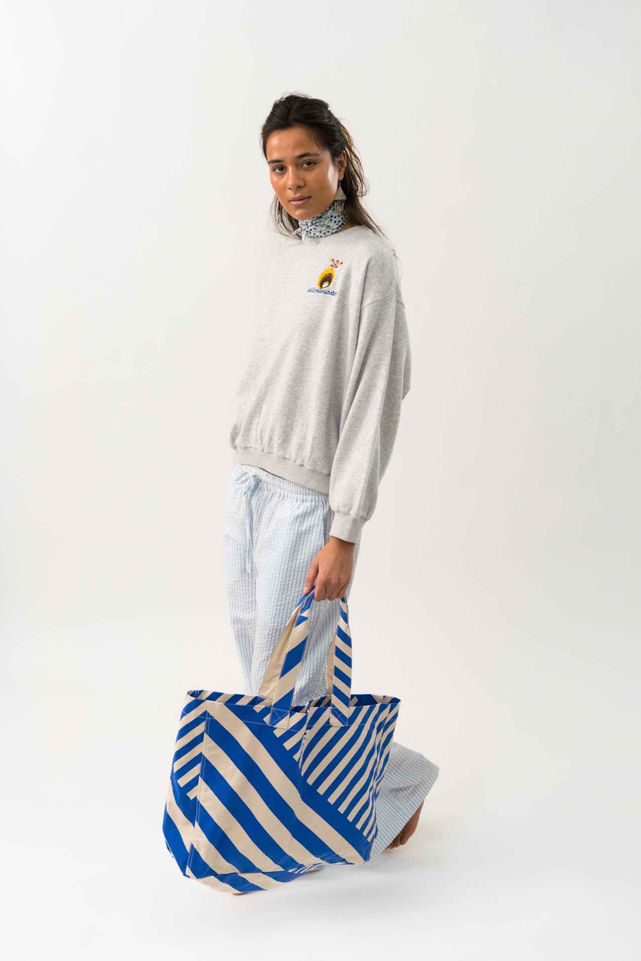 SydneyLL Sweatshirt - Light Grey Melange